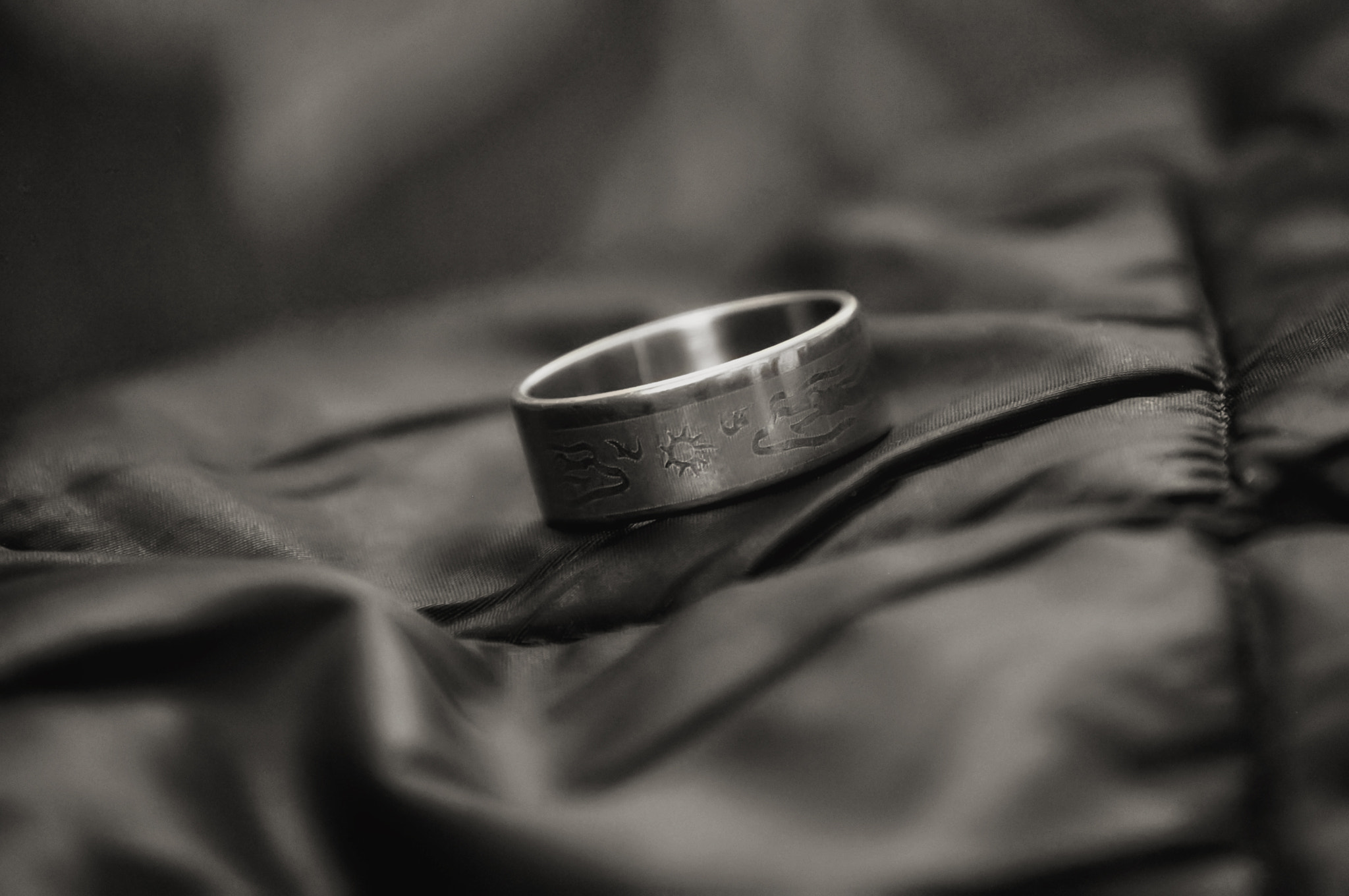 Nikon D5000 sample photo. Iron ring photography