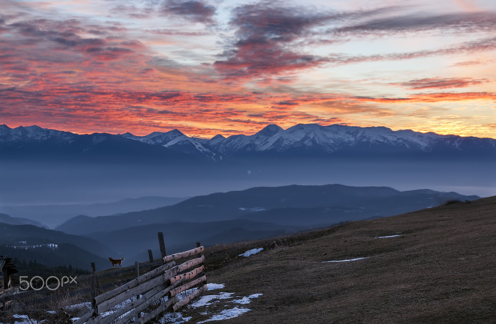 Tamron SP AF 17-50mm F2.8 XR Di II LD Aspherical (IF) sample photo. Symphony of sunset colors over pirin photography