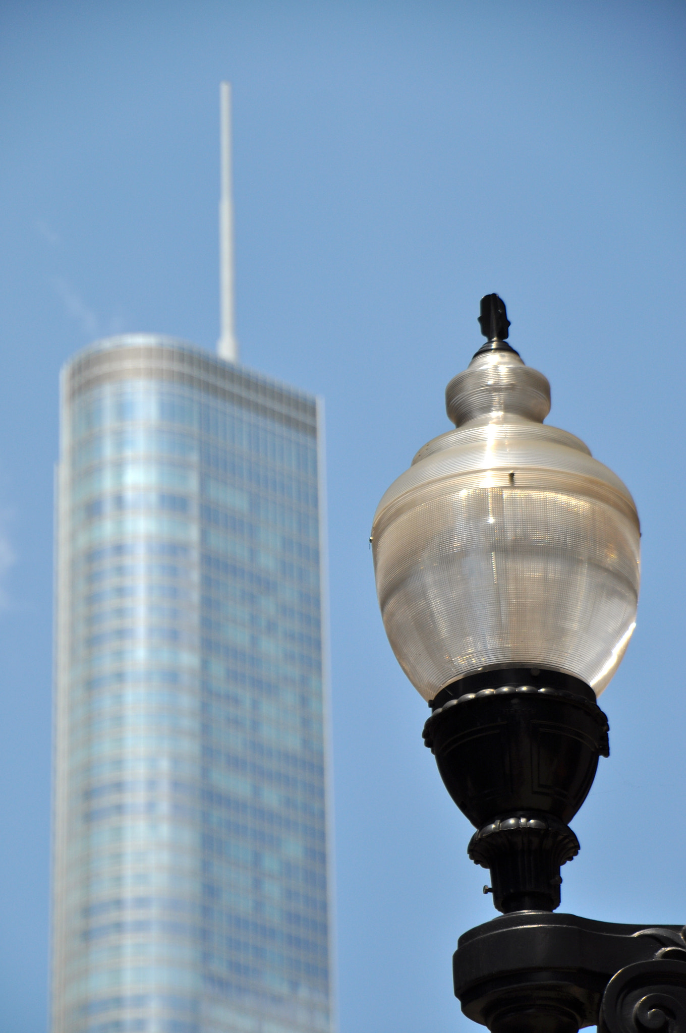 Nikon D5000 sample photo. Light trumps the tower photography