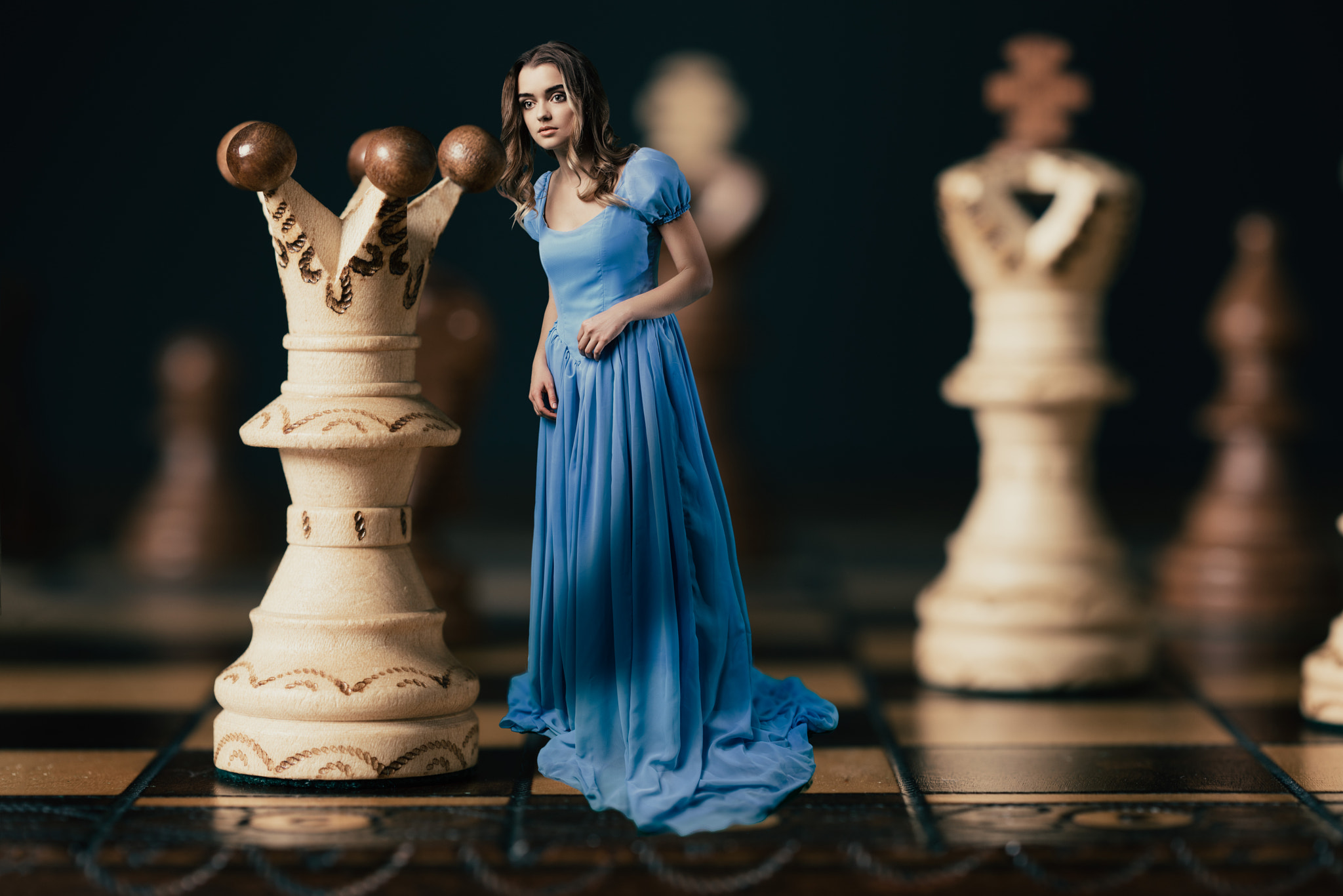 Canon EF 100mm F2.8 Macro USM sample photo. Alice chess photography