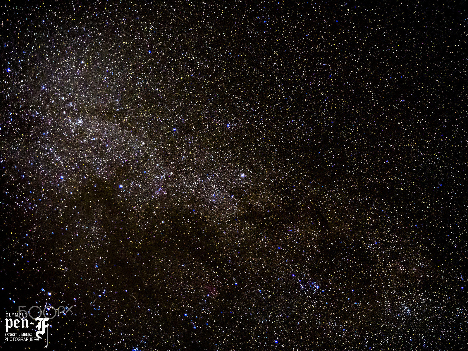 Olympus PEN-F + Olympus Zuiko Digital ED 14-35mm F2.0 SWD sample photo. The milky way is all over me !!! photography