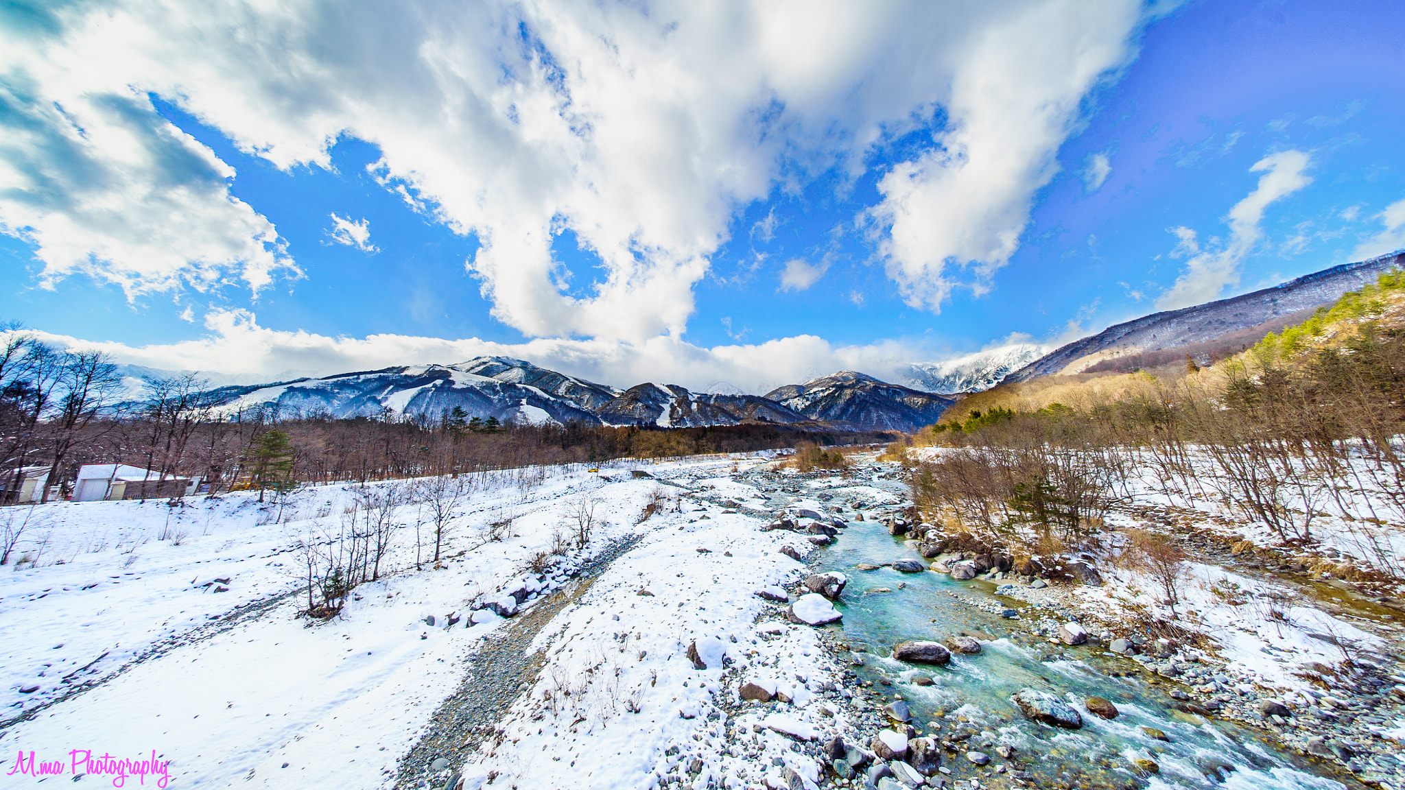 Sony a7S sample photo. Scenery of hakuba village photography