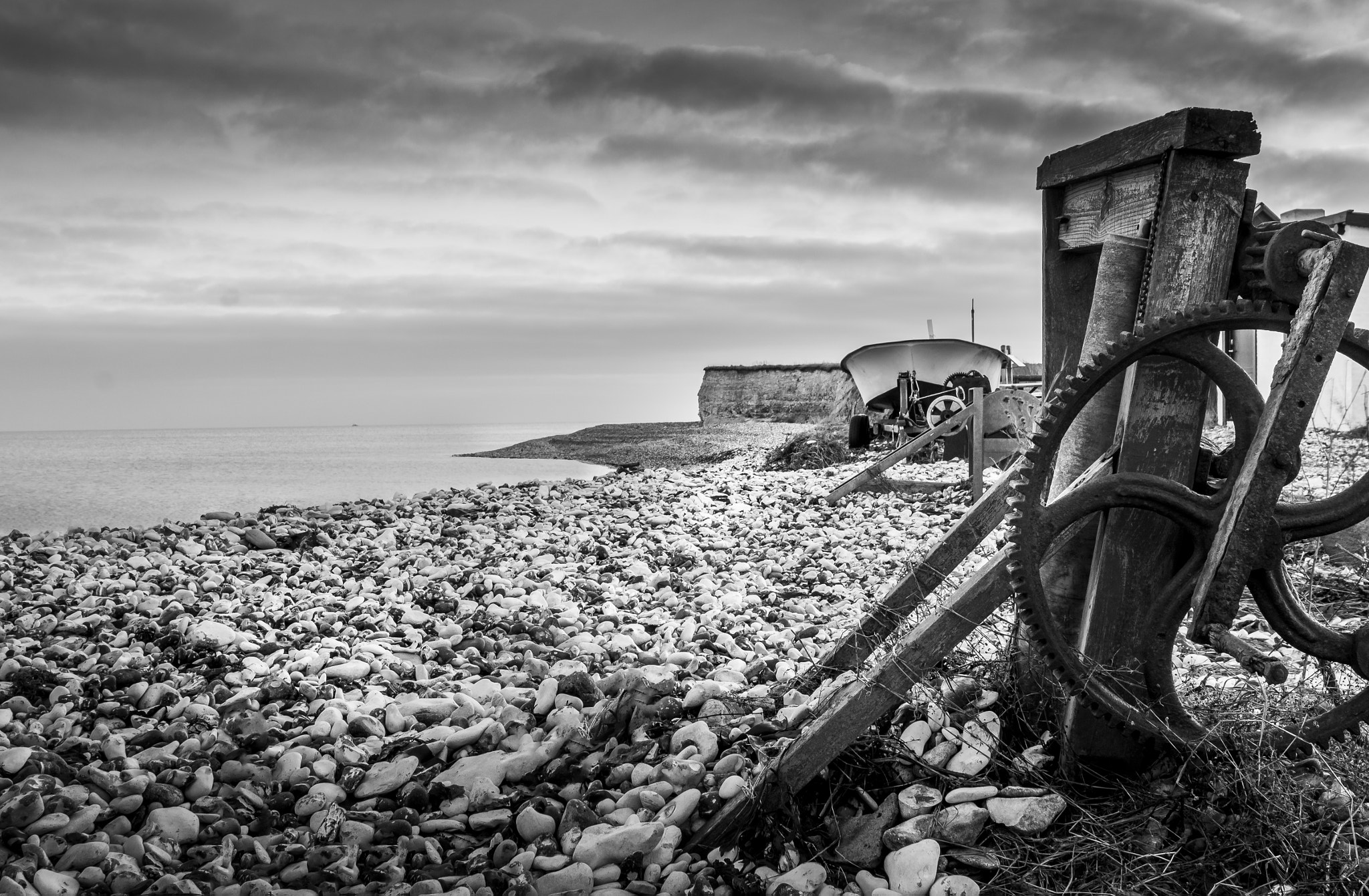 Canon EOS 70D + Canon EF 24-70mm F2.8L USM sample photo. Boat on the beach photography