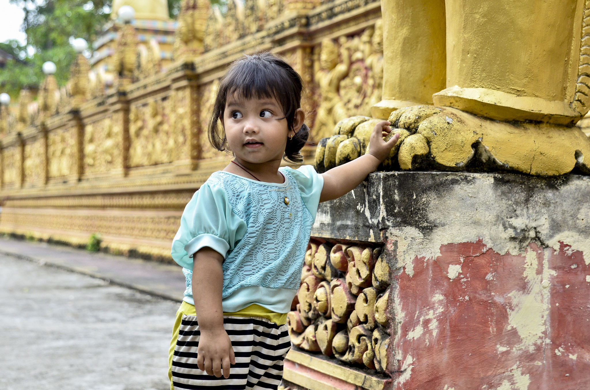 Sigma 24-70mm F2.8 EX DG HSM sample photo. The khmer girl photography