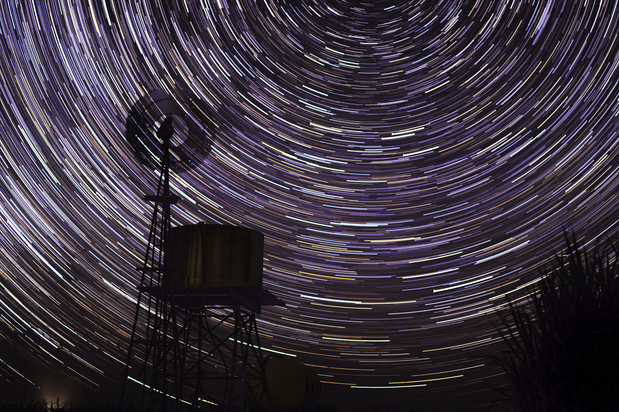 Sigma 35mm F1.4 DG HSM Art sample photo. Windmill trails photography