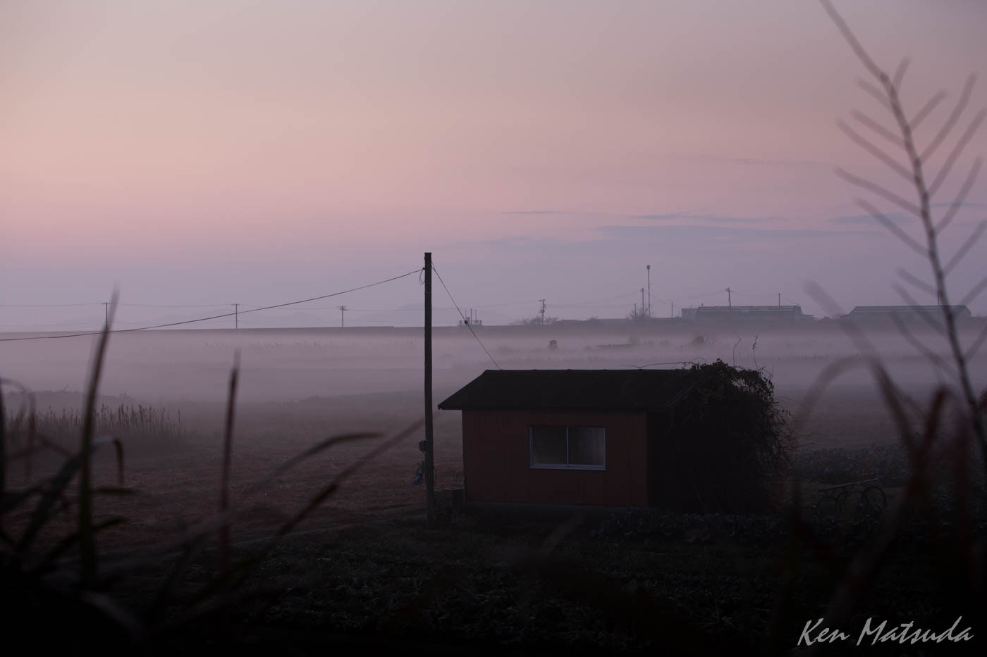 Canon EF 70-200mm F2.8L IS USM sample photo. Evening mist photography