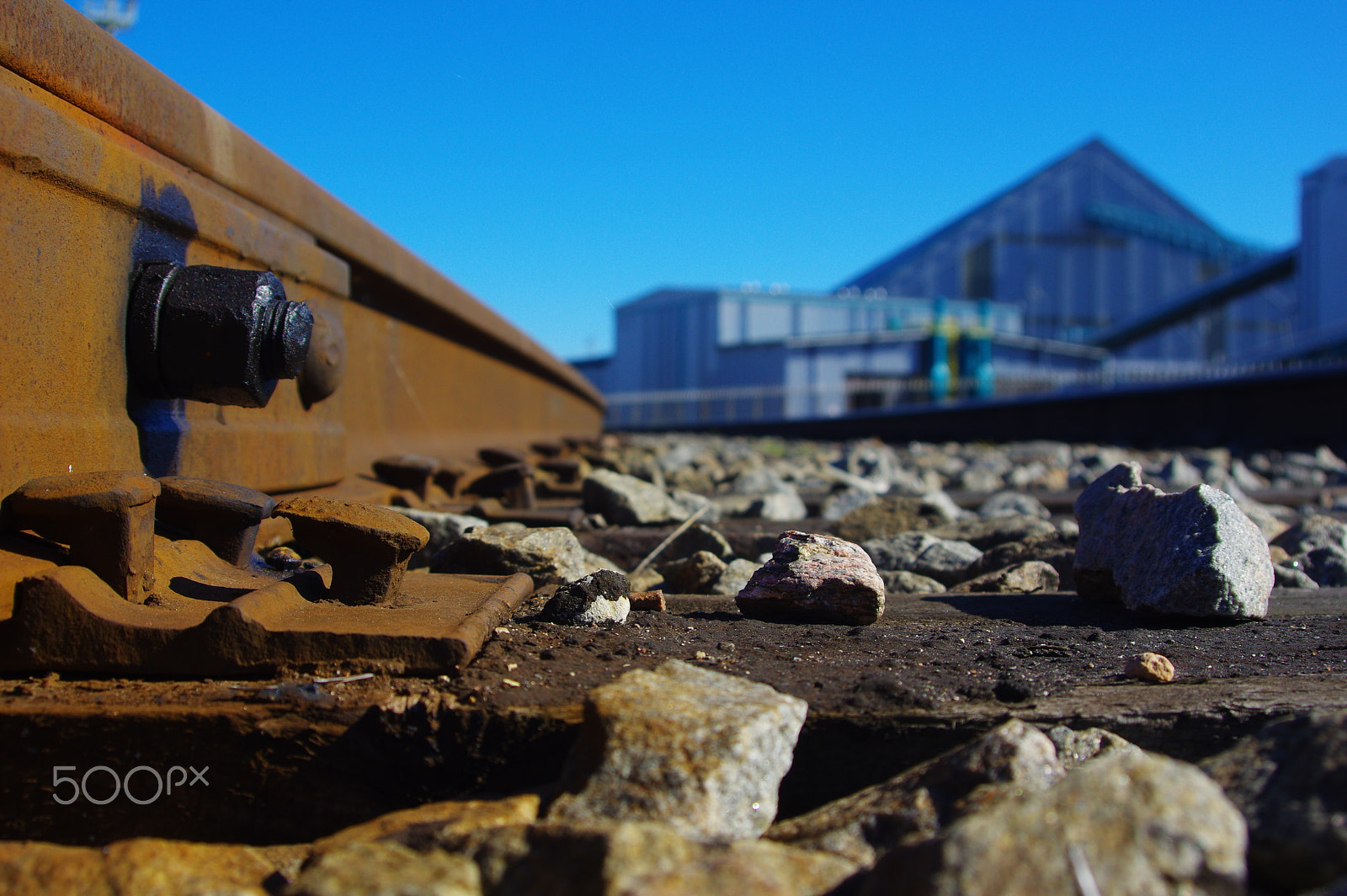 Pentax K-3 II sample photo. Railway photography