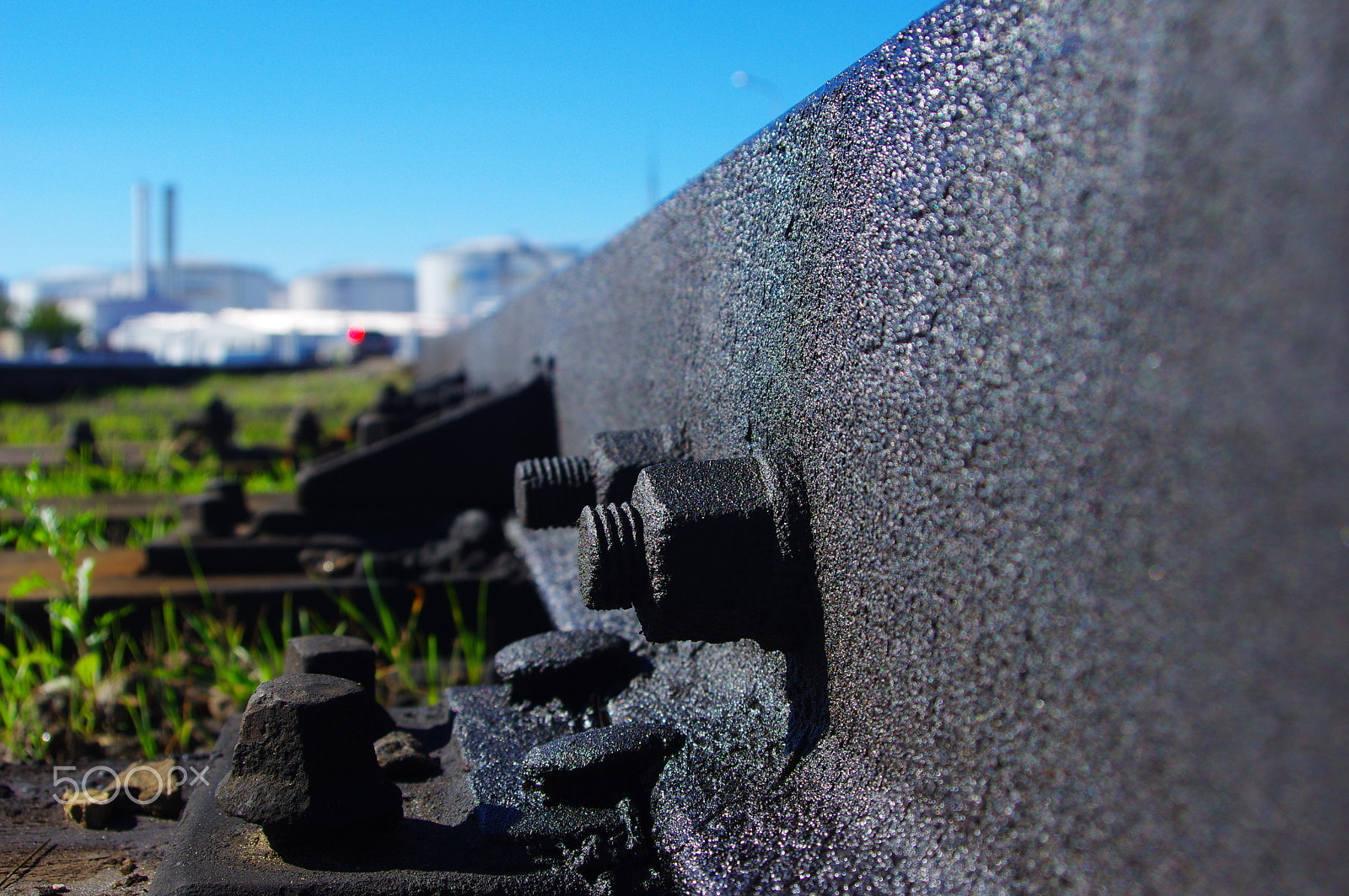 Pentax K-3 II sample photo. Railway photography