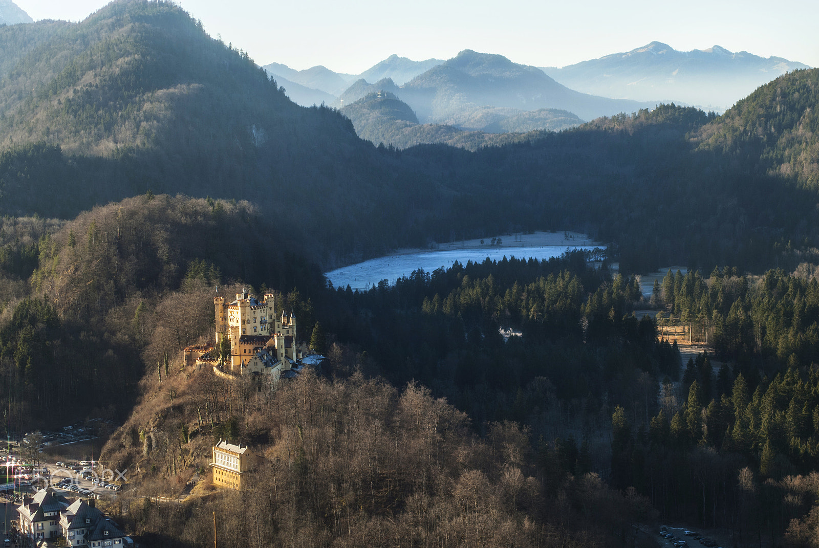 Nikon D200 + Nikon AF Nikkor 50mm F1.4D sample photo. Hohenschwangau photography