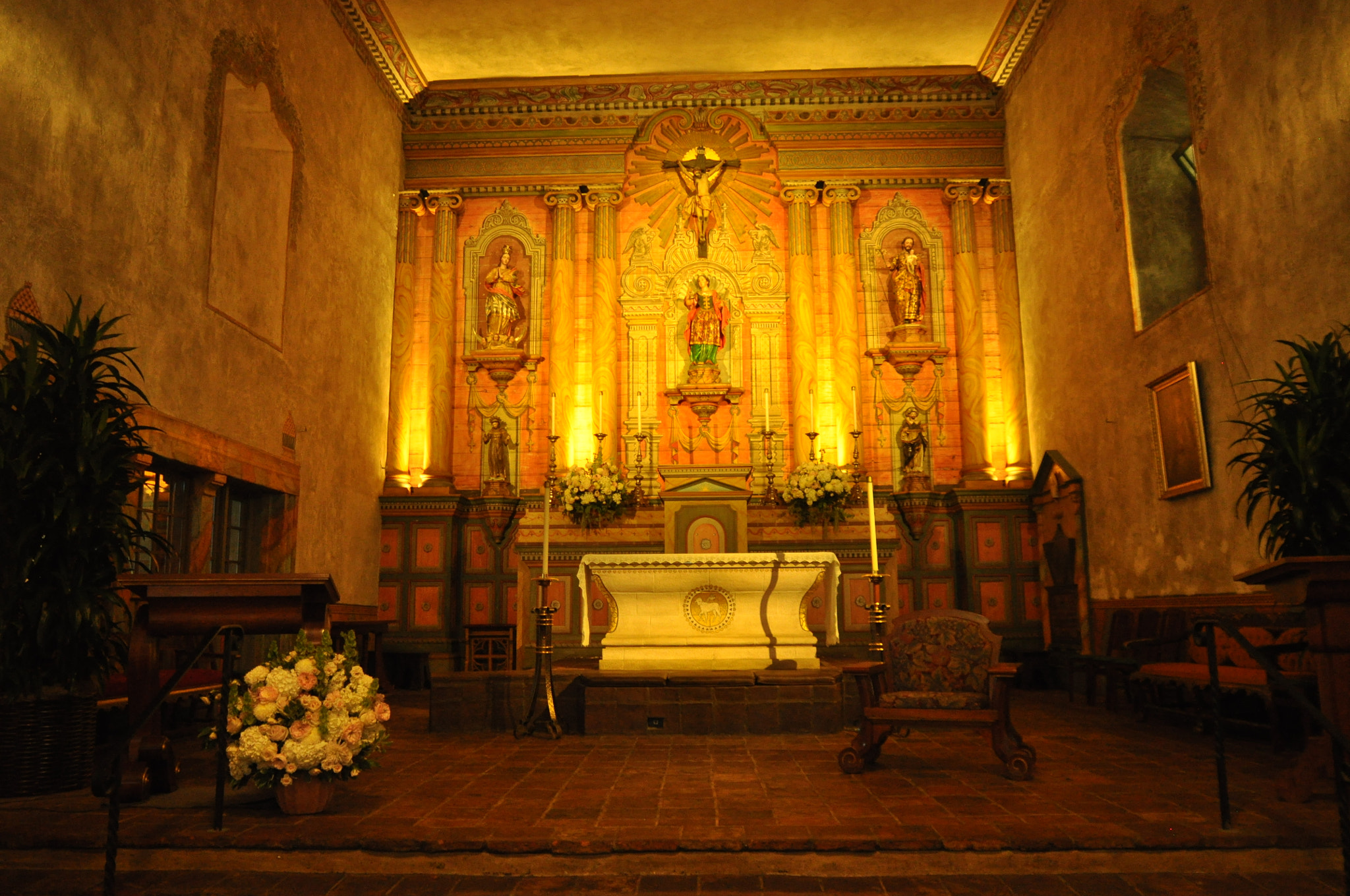 Nikon D90 + Sigma 17-35mm F2.8-4 EX DG  Aspherical HSM sample photo. 2013 santa barbara mission church photography