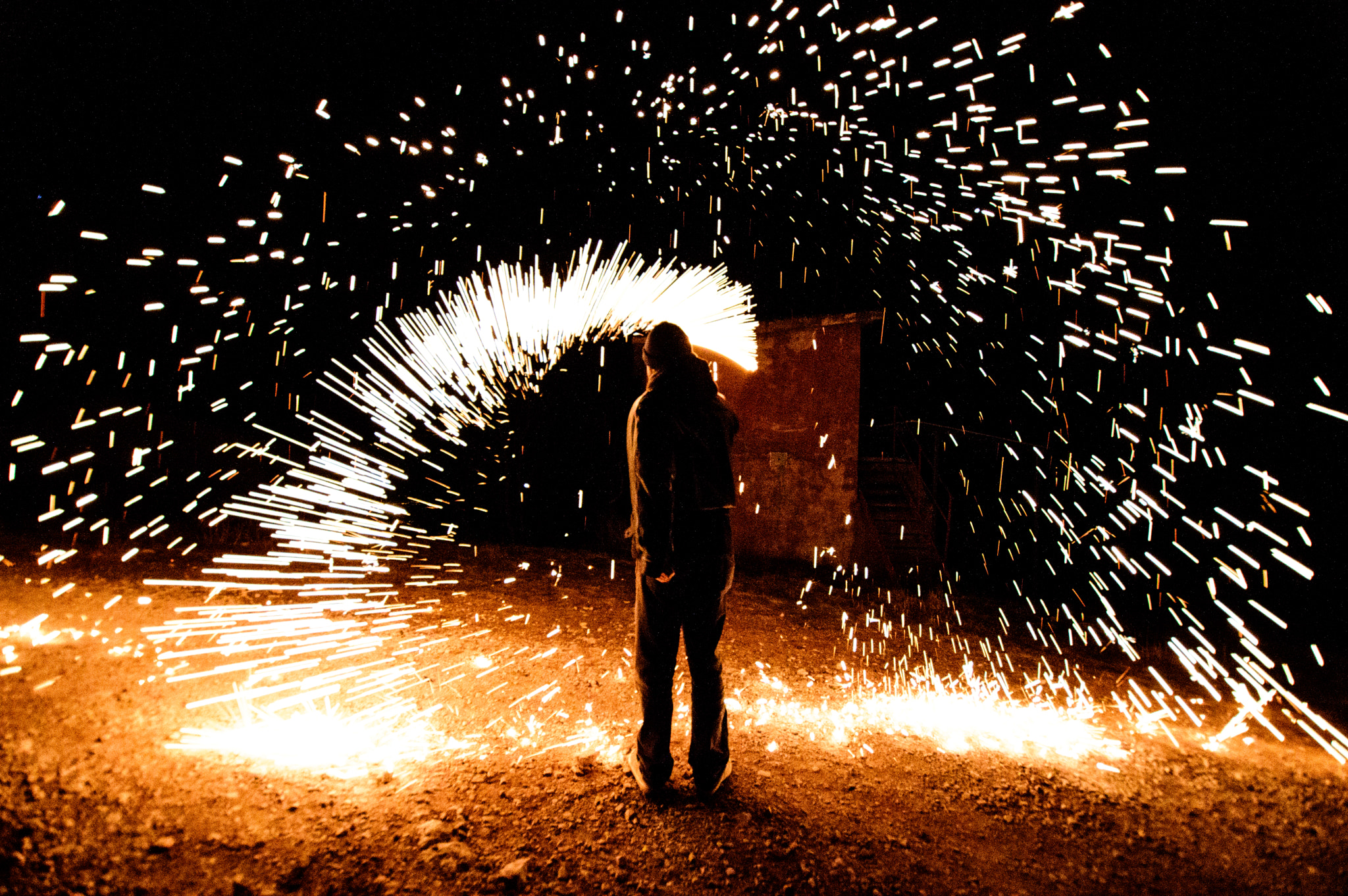 Nikon D3200 sample photo. Fire photography