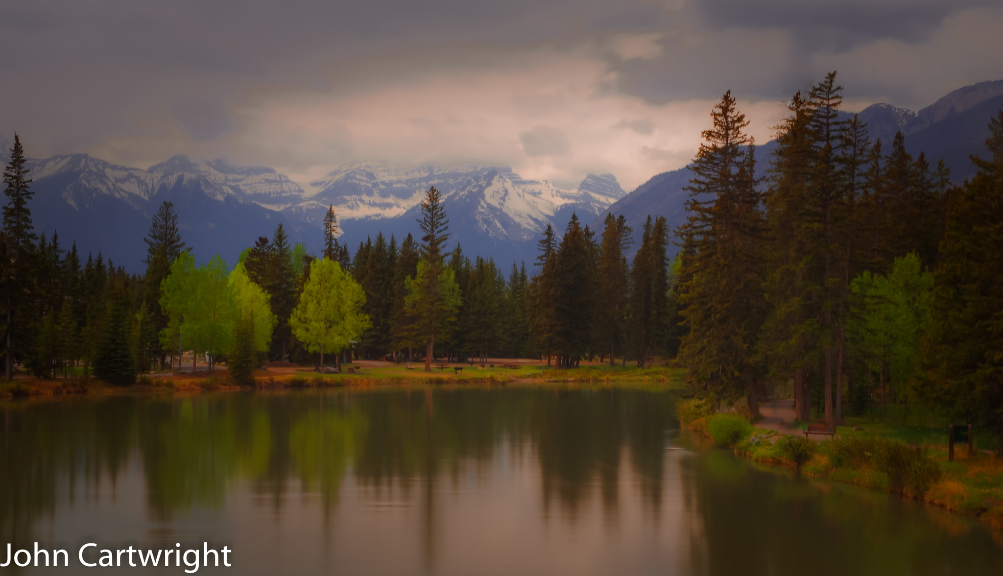 Pentax smc DA 17-70mm F4.0 AL (IF) SDM sample photo. Bow river at banff photography