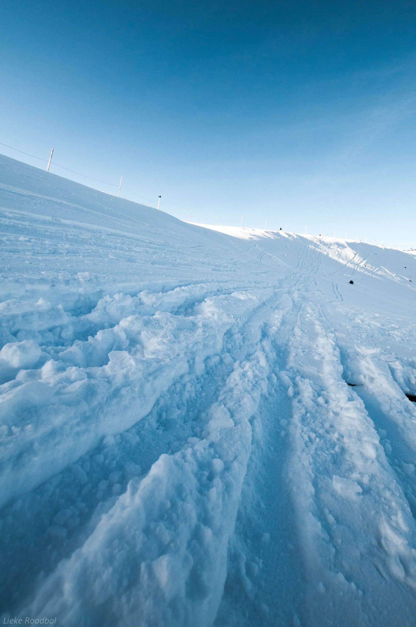 Nikon D300 + Sigma 10-20mm F3.5 EX DC HSM sample photo. Tracks in the snow photography