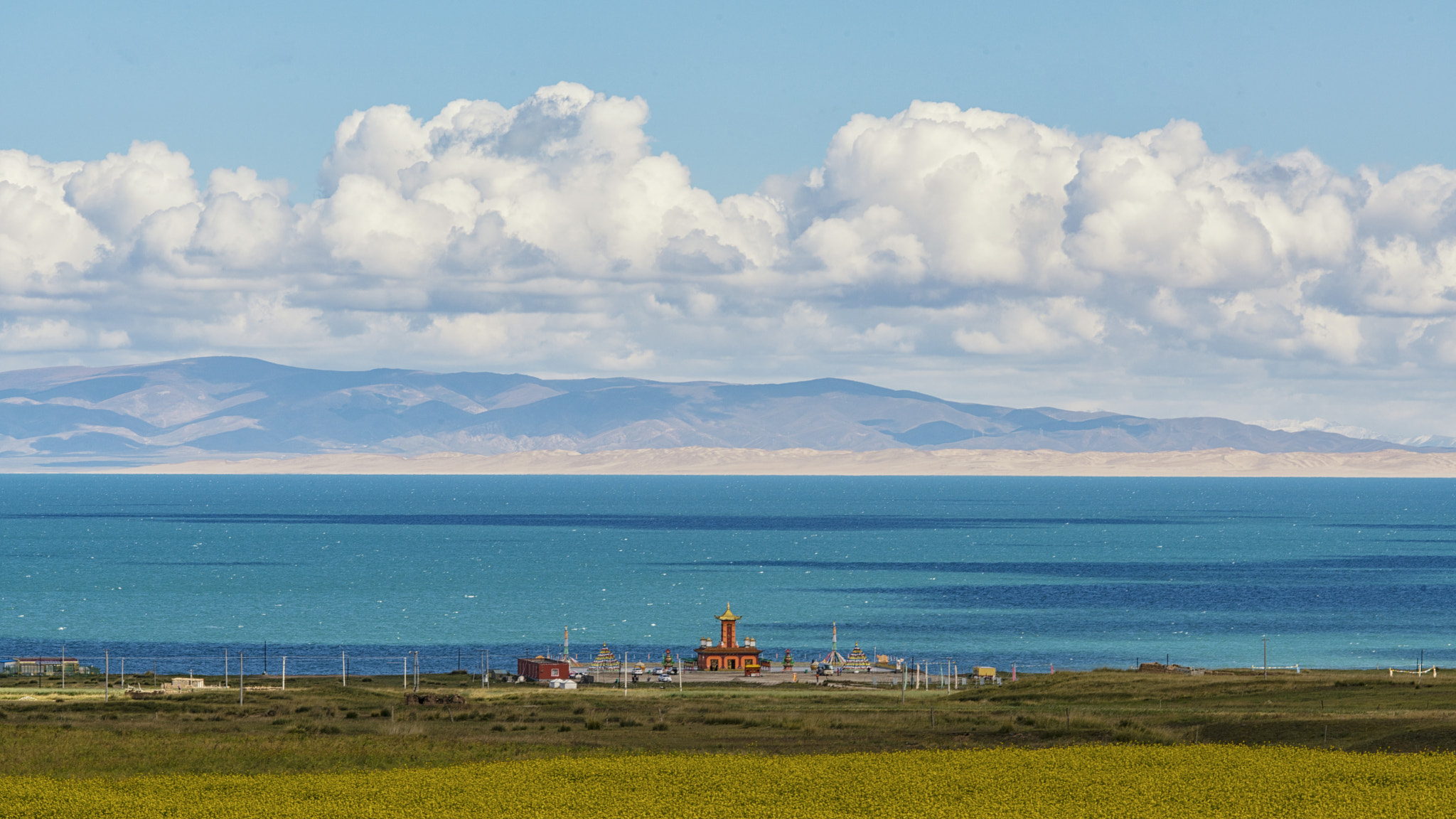 Sony a7R II sample photo. Qinghai lake photography