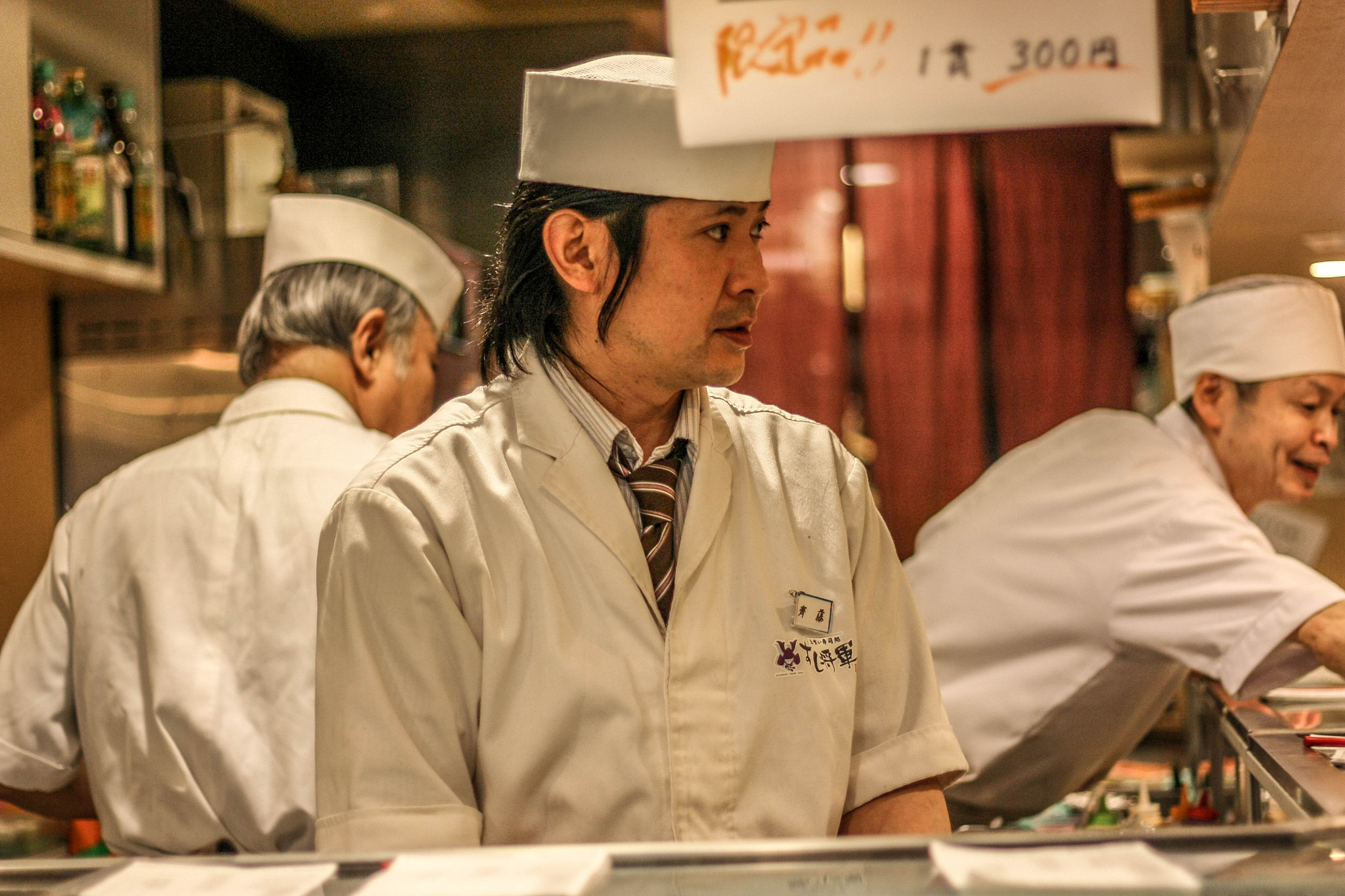 Canon EOS 450D (EOS Rebel XSi / EOS Kiss X2) + Canon EF 50mm F1.8 STM sample photo. 寿司と刺身 photography