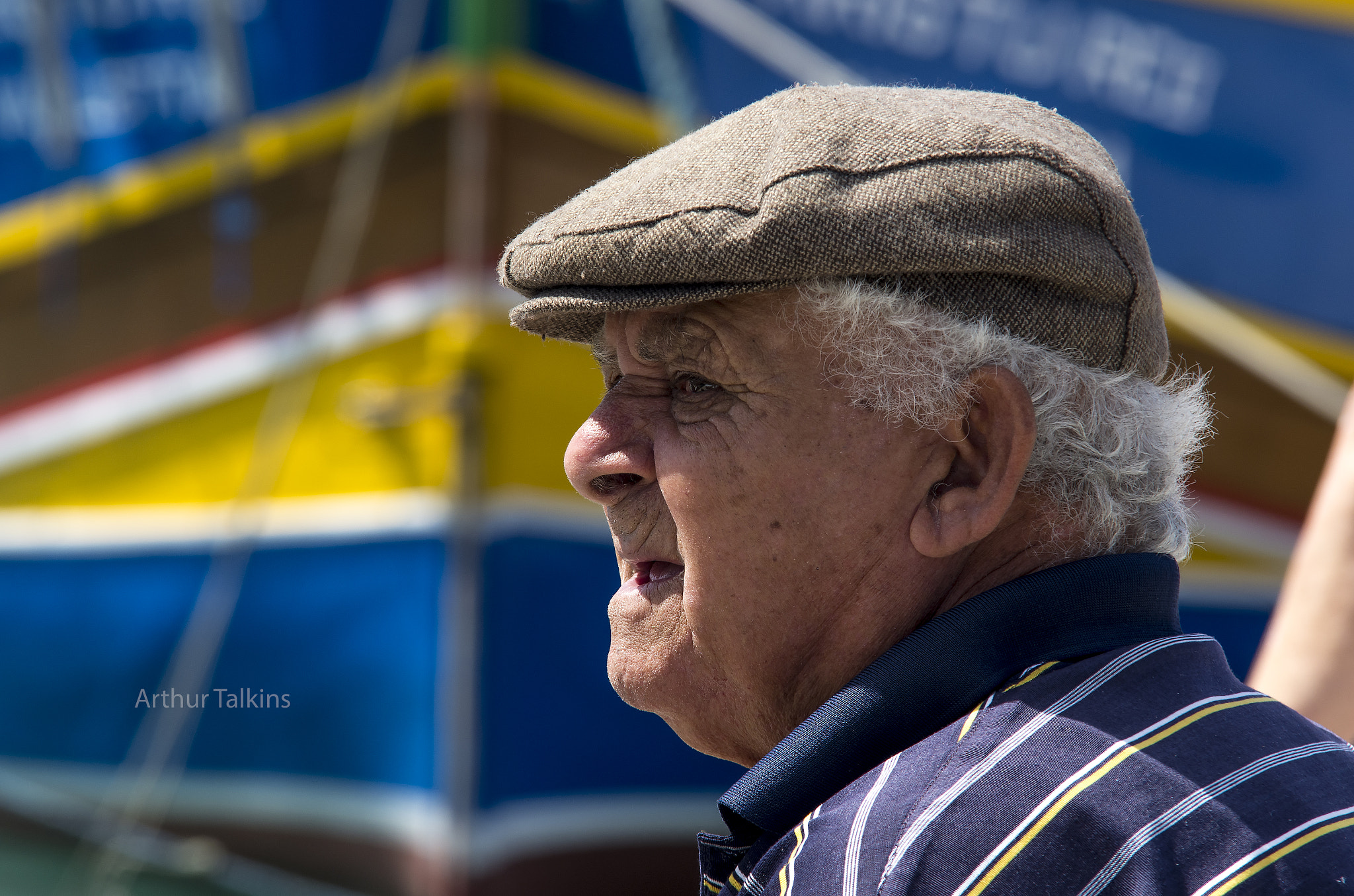 Sigma 70-200mm F2.8 EX DG Macro HSM II sample photo. Malta...a fisherman waits... photography