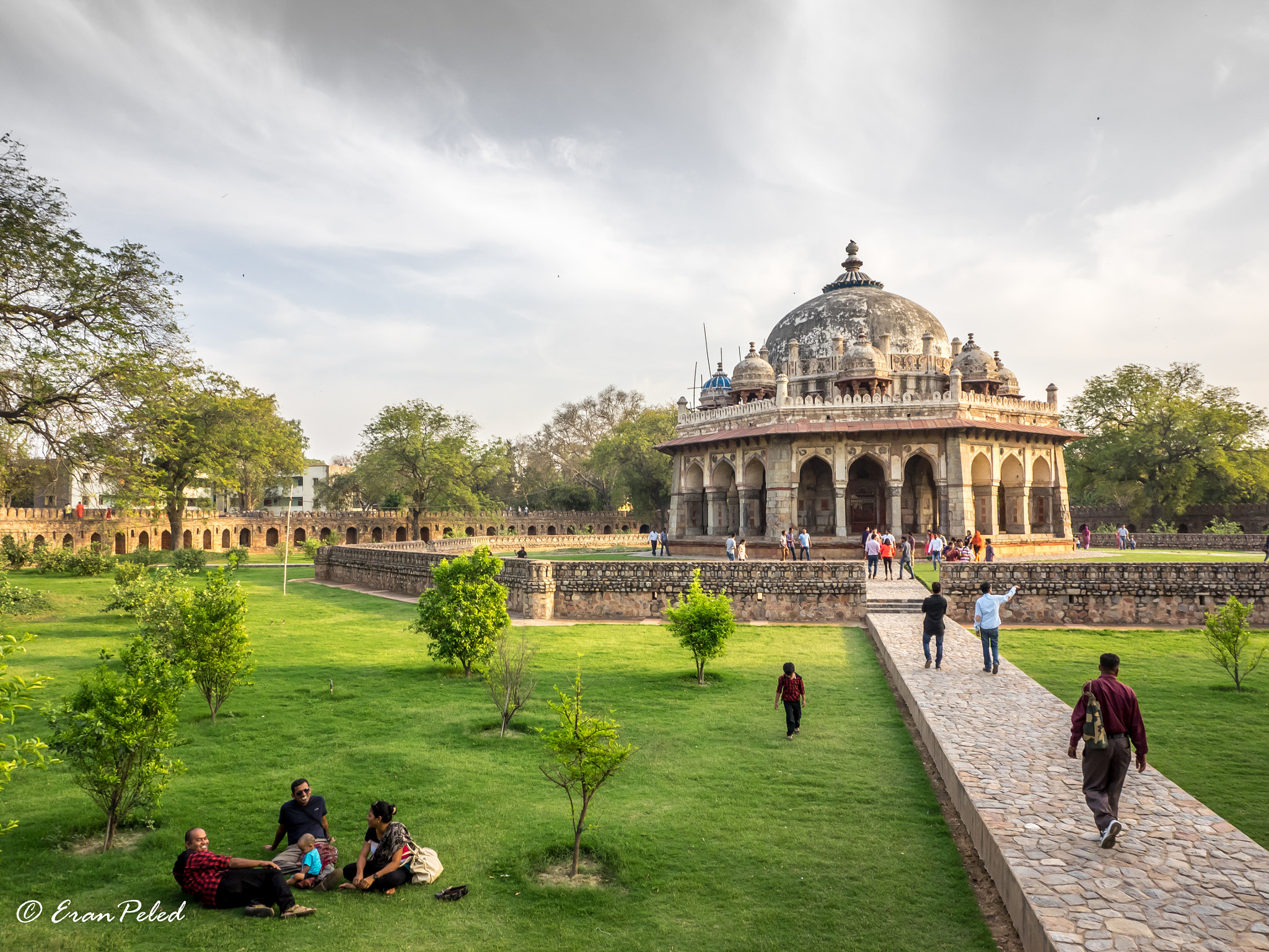 Olympus OM-D E-M1 sample photo. Humayun's tomb photography