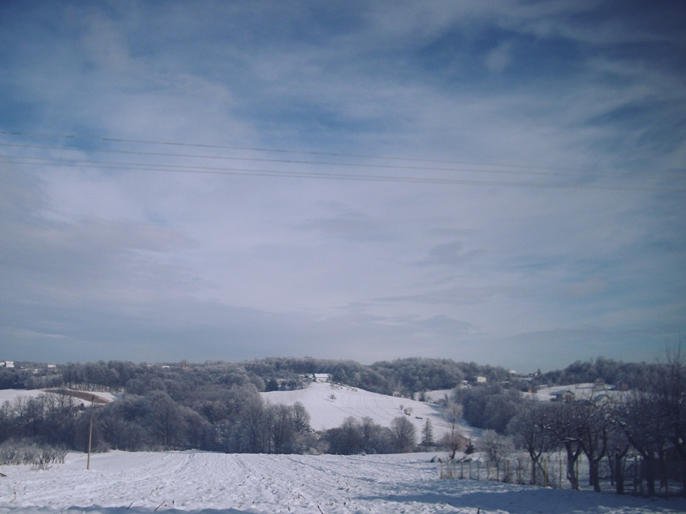 Benq DC C1060 sample photo. Winter photography