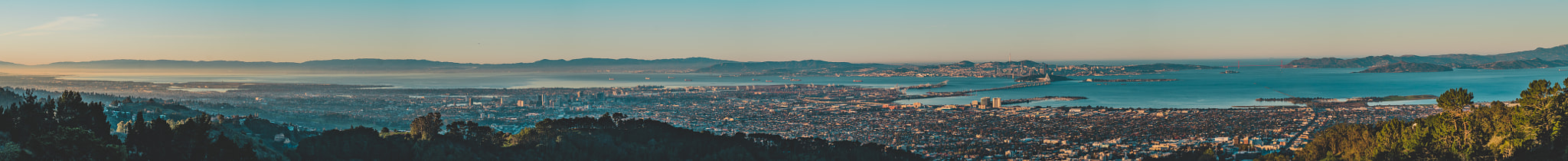 Sony a7S + Sony FE 28-70mm F3.5-5.6 OSS sample photo. Panorama san francisco bay photography