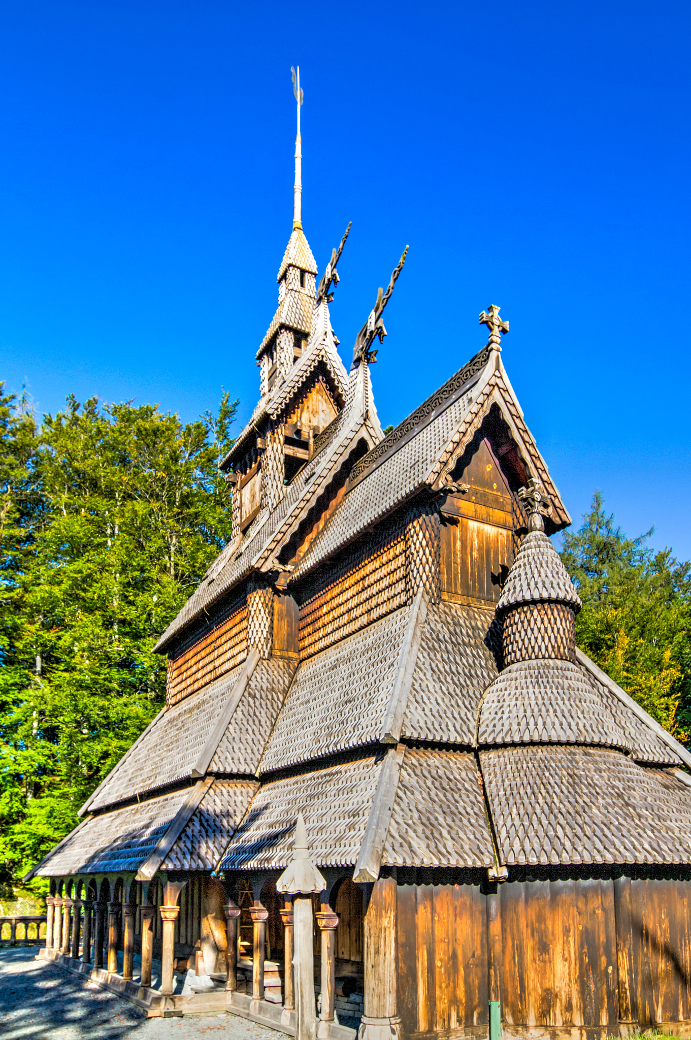 Tokina AT-X Pro 12-24mm F4 (IF) DX sample photo. Norway-paradis-fantoft stave church photography