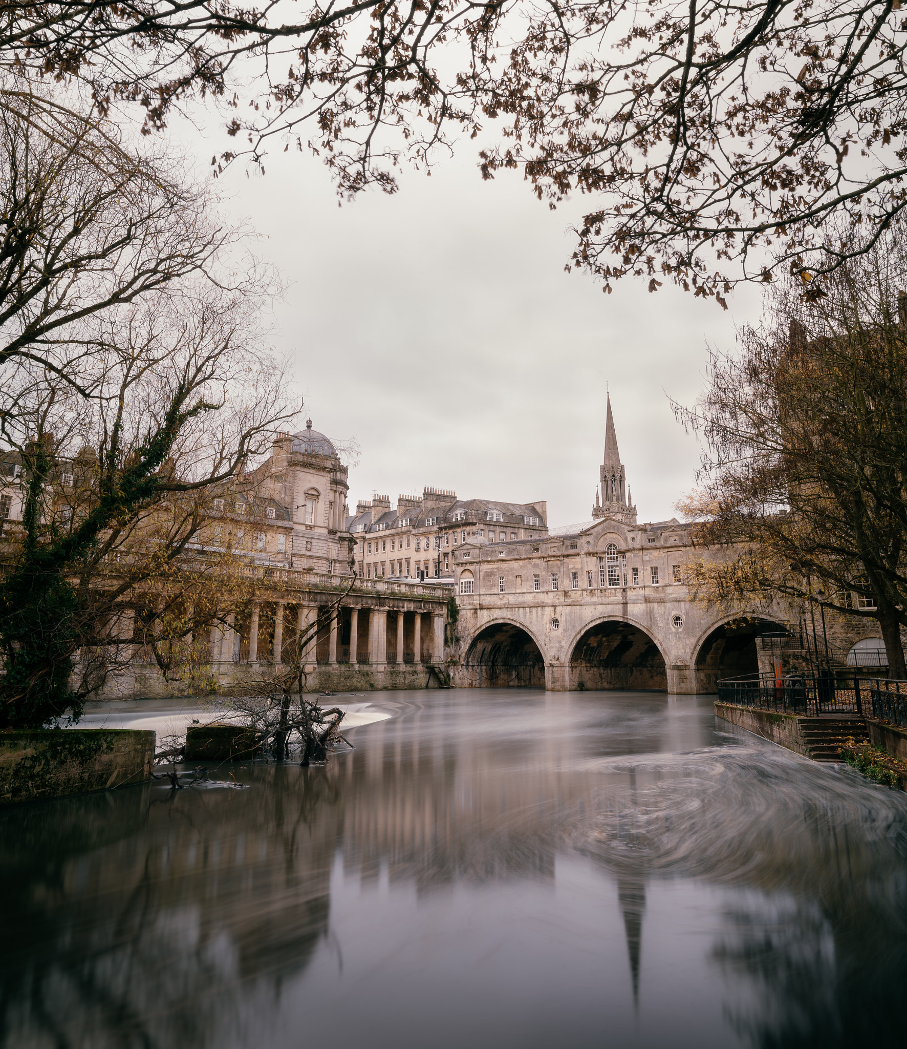 Sony a7S sample photo. Pultney bridge photography