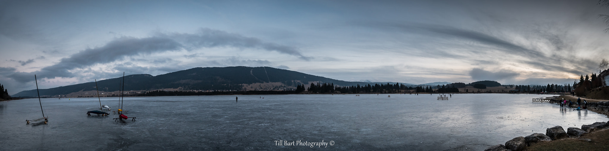 Nikon D500 sample photo. Panorama sur le bord du lac des rousses. photography