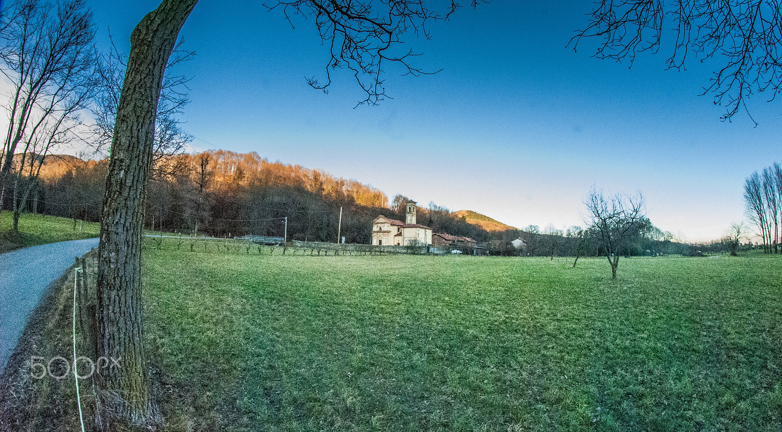 Nikon D3000 + Samyang 8mm F3.5 Aspherical IF MC Fisheye sample photo. Santuario madonna dei martiri photography