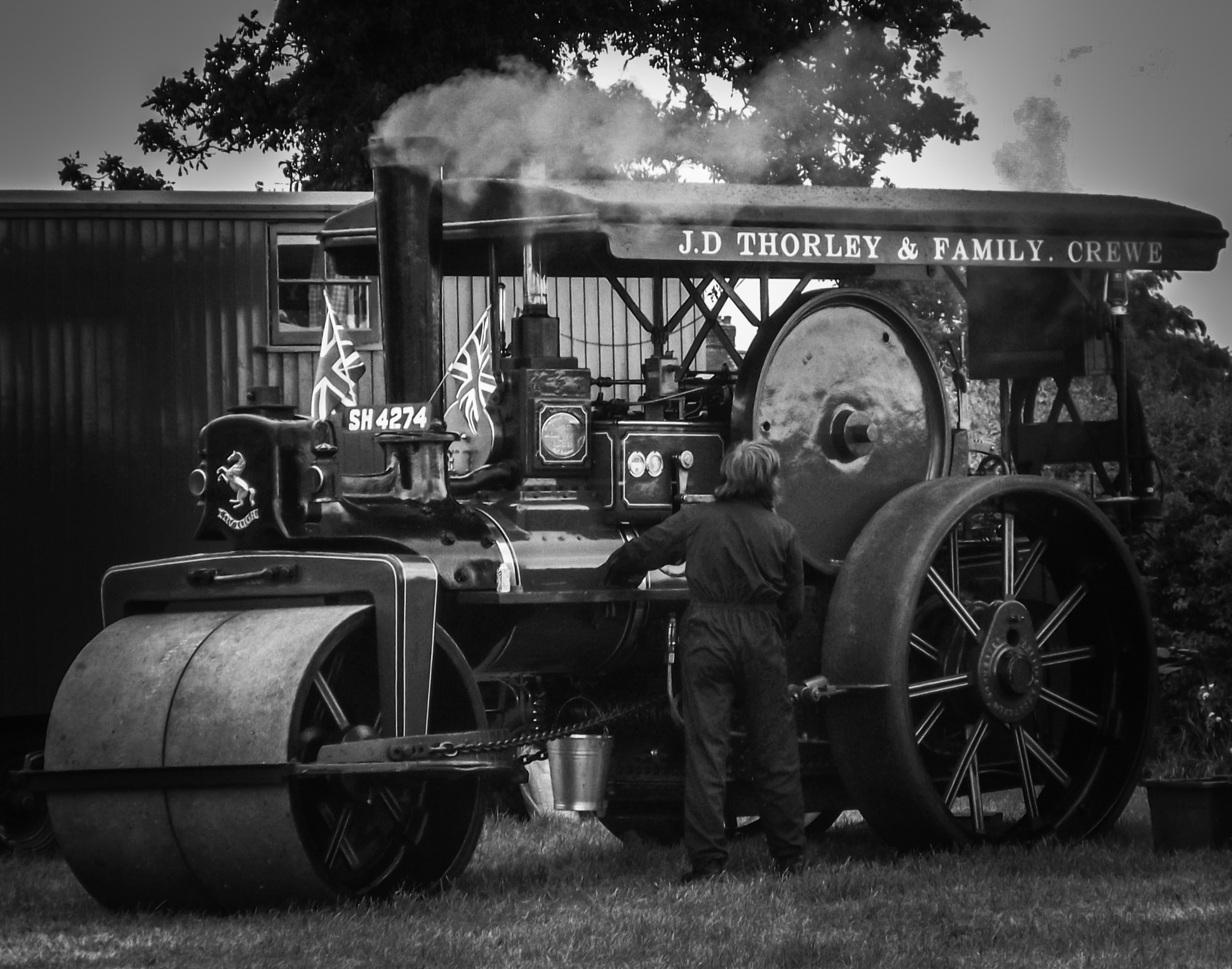 Fujifilm FinePix JX530 sample photo. Steam traction engine photography