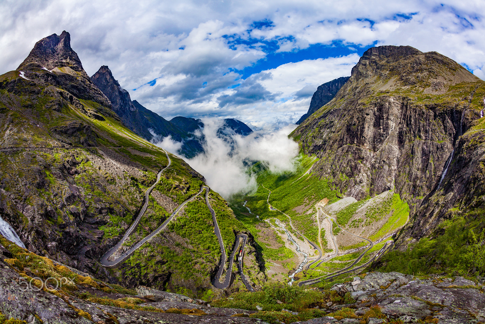 Canon EOS 5D Mark II + Canon EF 15mm F2.8 Fisheye sample photo. Troll road lookout photography