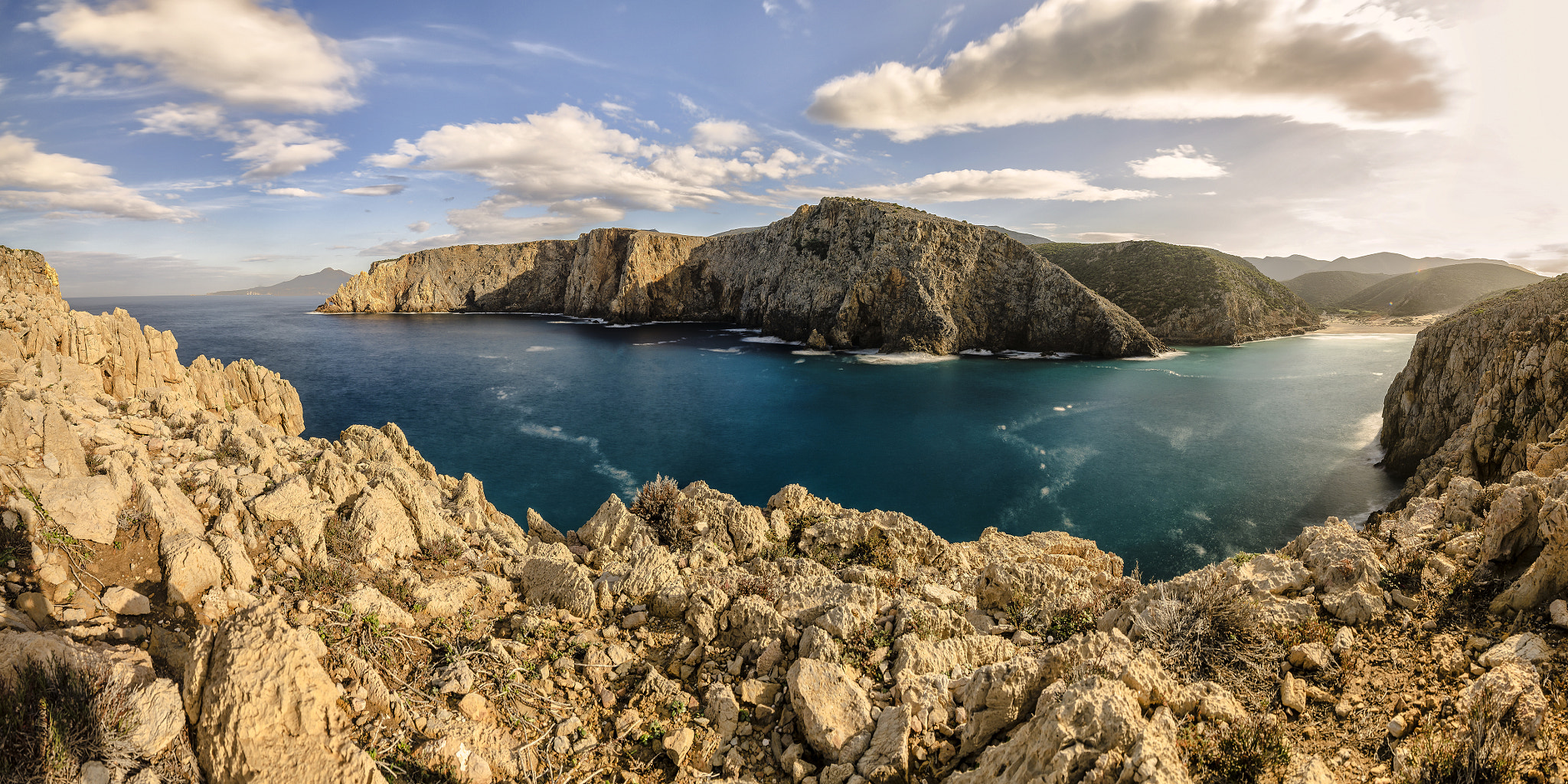 Nikon AF-S Nikkor 14-24mm F2.8G ED sample photo. Panoramica cala domestica photography