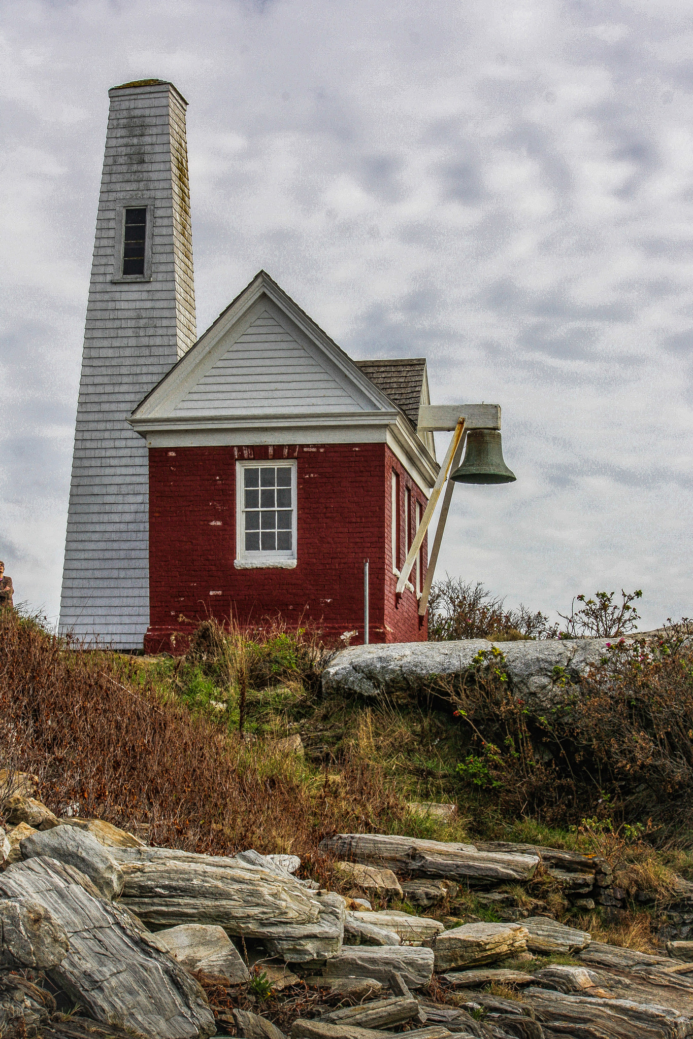 Canon EF-S 55-250mm F4-5.6 IS sample photo. Pemaquid point lighthouse photography