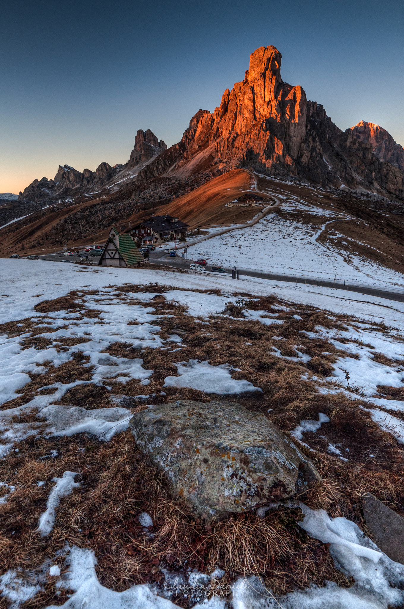 Samyang 14mm F2.8 ED AS IF UMC sample photo. Sunset at giau pass photography