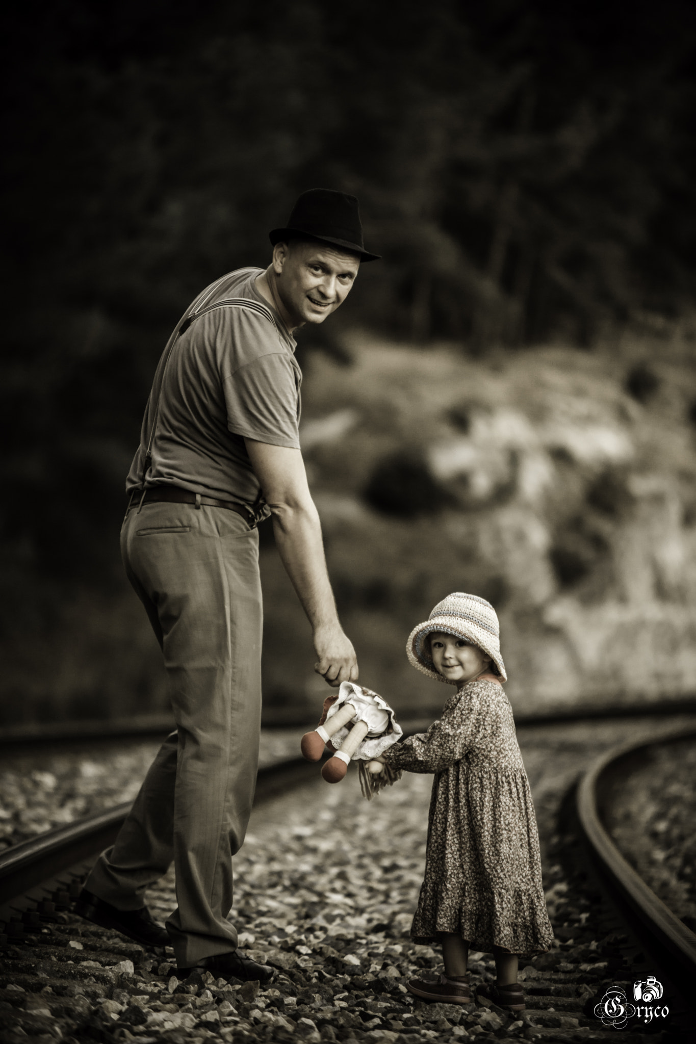 Nikon D7200 sample photo. Alice et papa photography