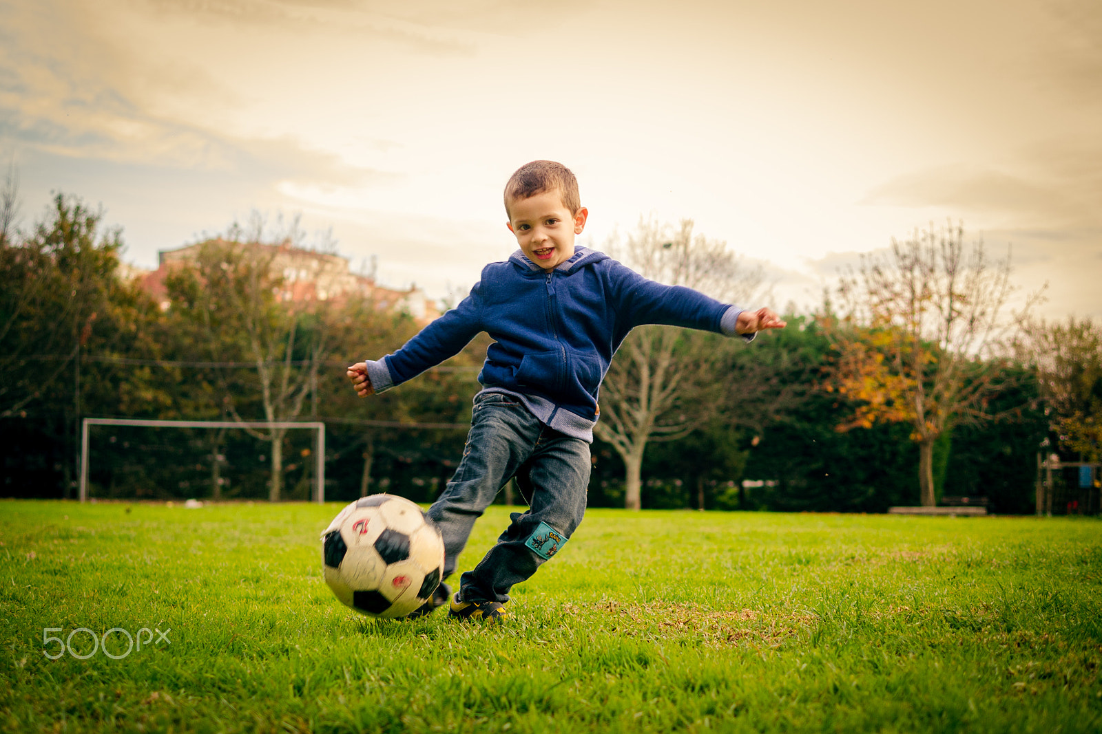 Panasonic Lumix DMC-G7 sample photo. Tarde de futbol photography