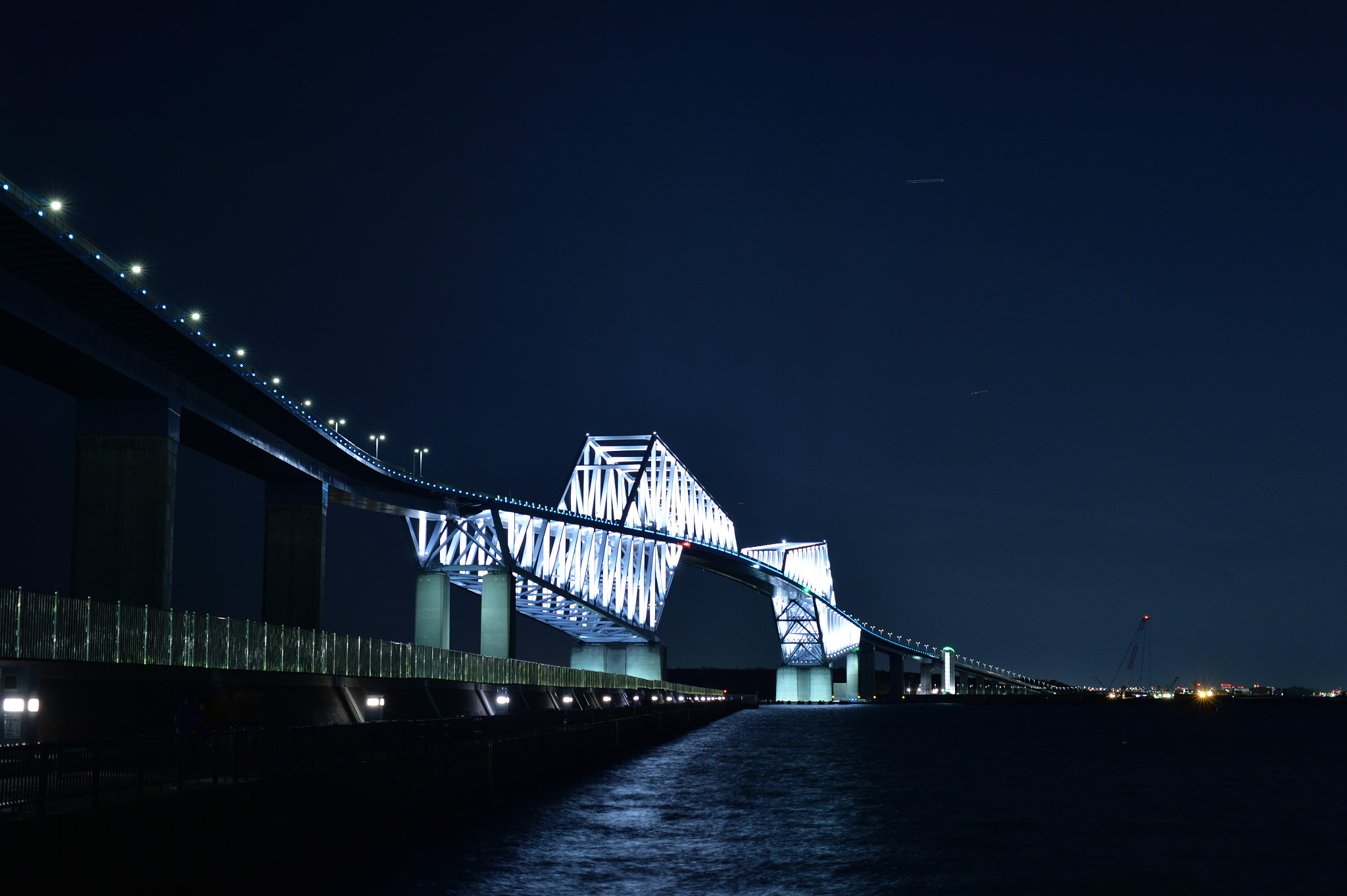 Nikon Df + ZEISS Makro-Planar T* 50mm F2 sample photo. Tokyo gate bridge photography