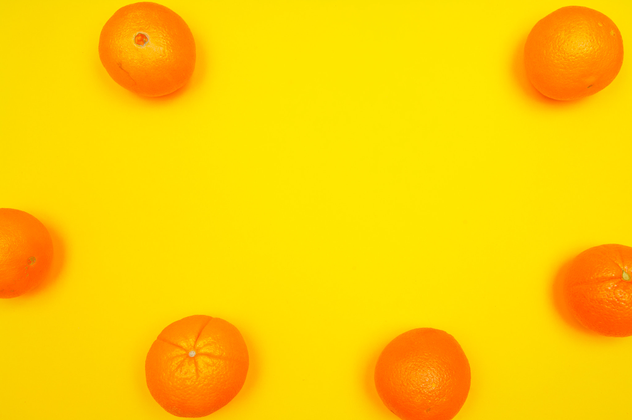 Nikon D2X sample photo. Orange pattern on orange background citrus arrangement photography