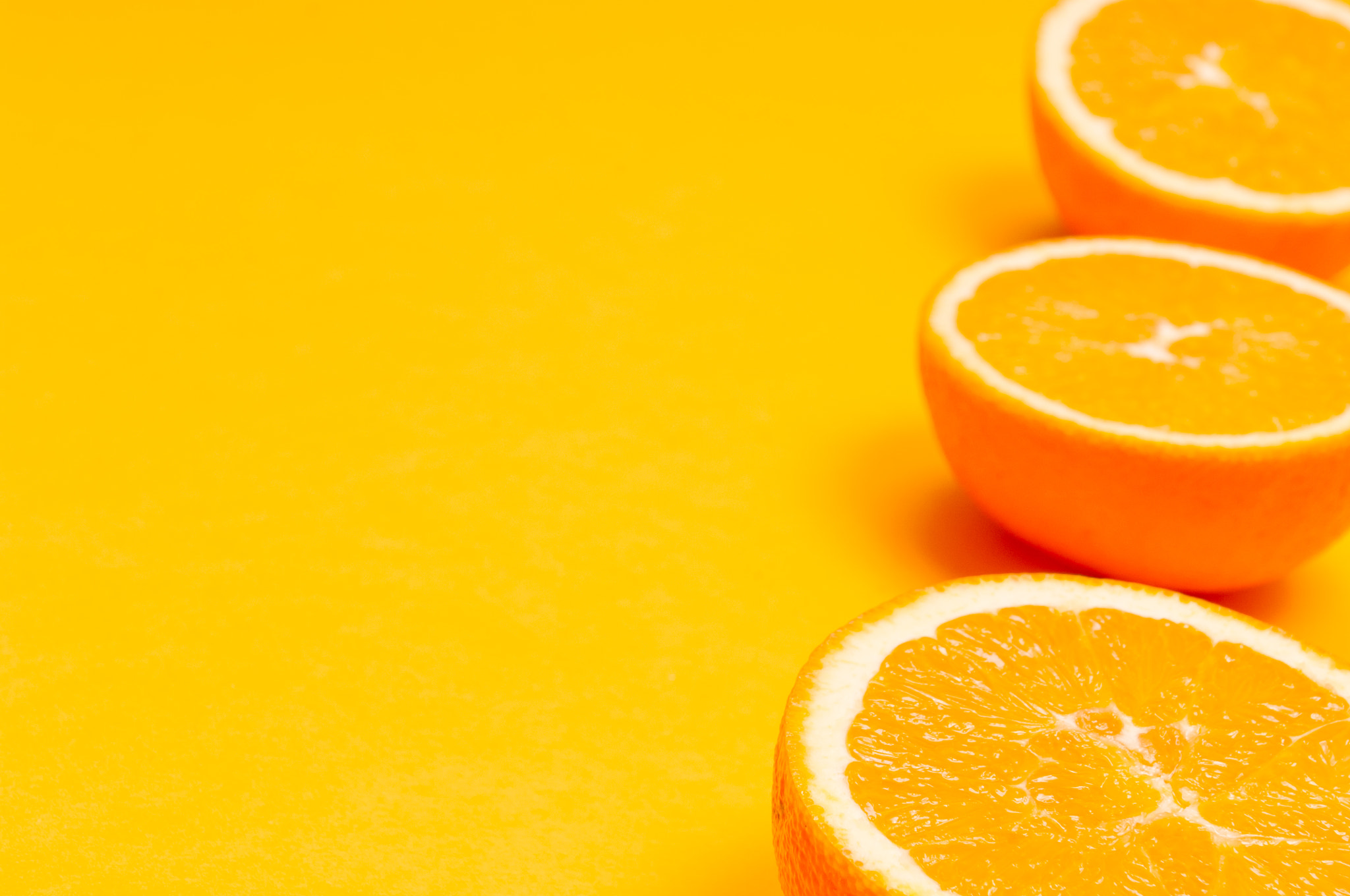 Nikon D2X sample photo. Orange pattern on orange background citrus arrangement photography