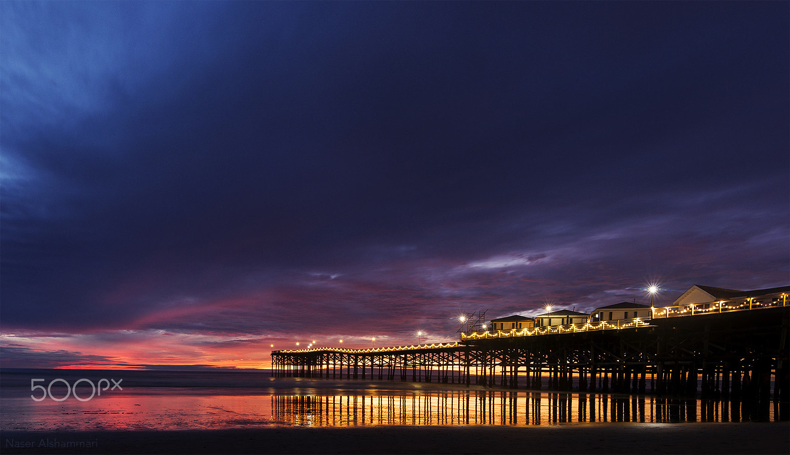 Tokina AT-X Pro 11-16mm F2.8 DX sample photo. Cold sunset in san diego photography