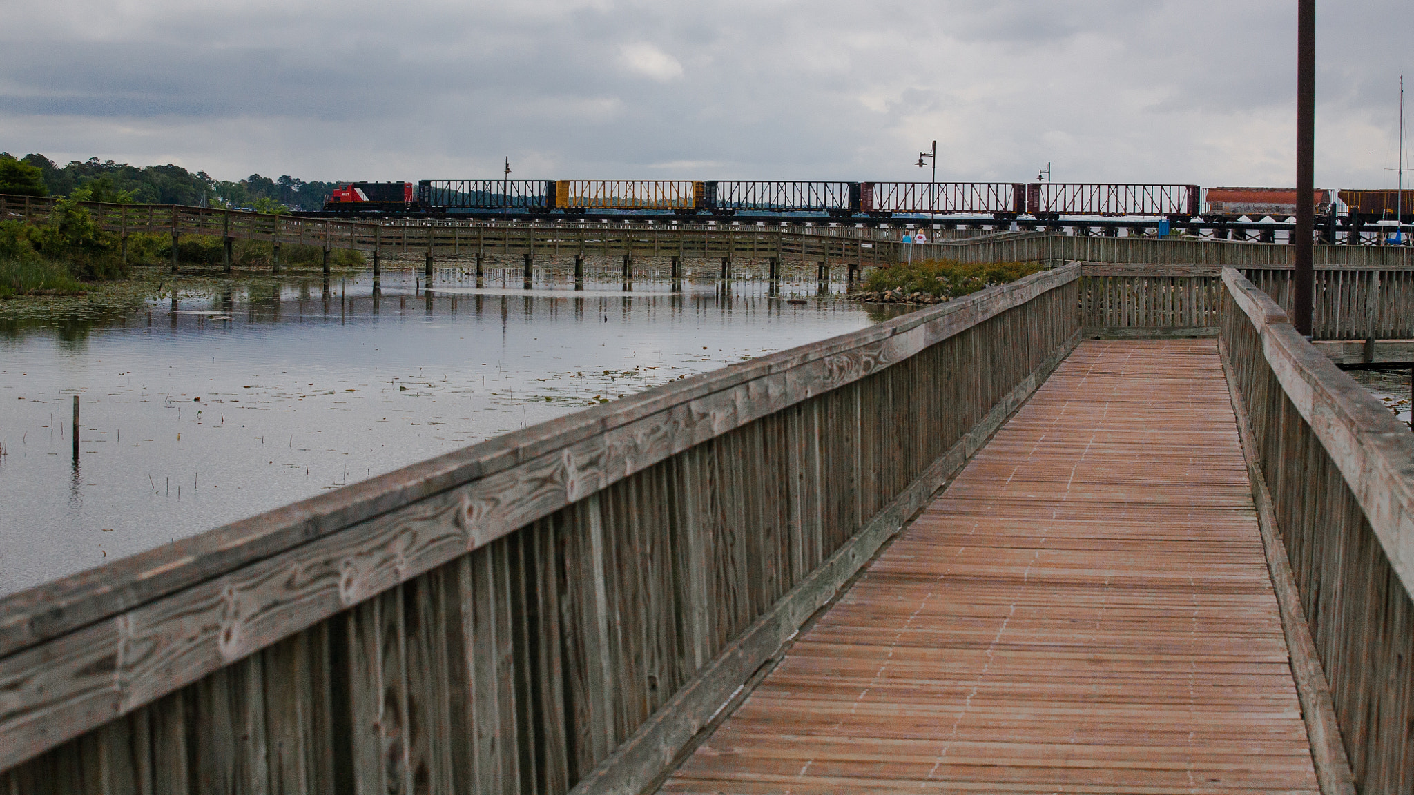 Canon EF 70-200mm F2.8L USM sample photo. Coastal train photography
