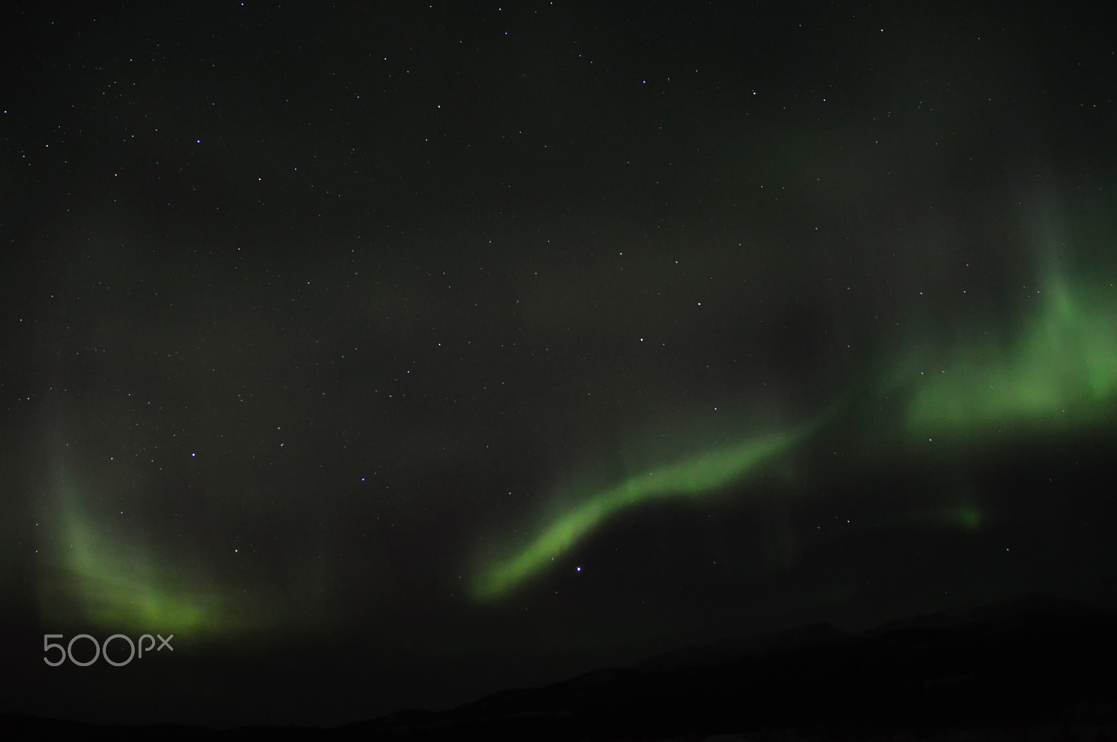 Nikon D3200 + Sigma 18-200mm F3.5-6.3 II DC OS HSM sample photo. Aurora borealis photography