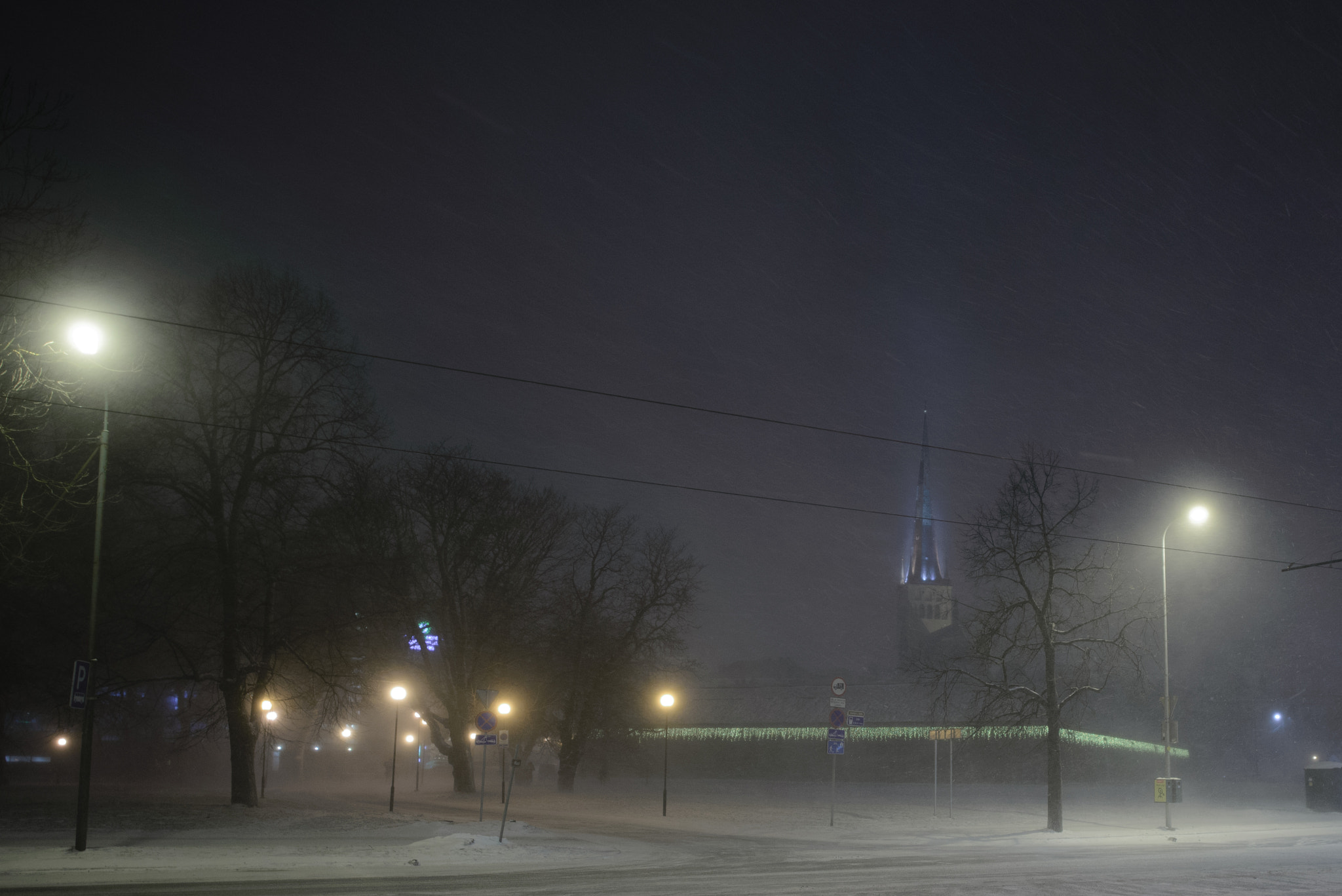 Nikon D600 sample photo. Winter in old city photography