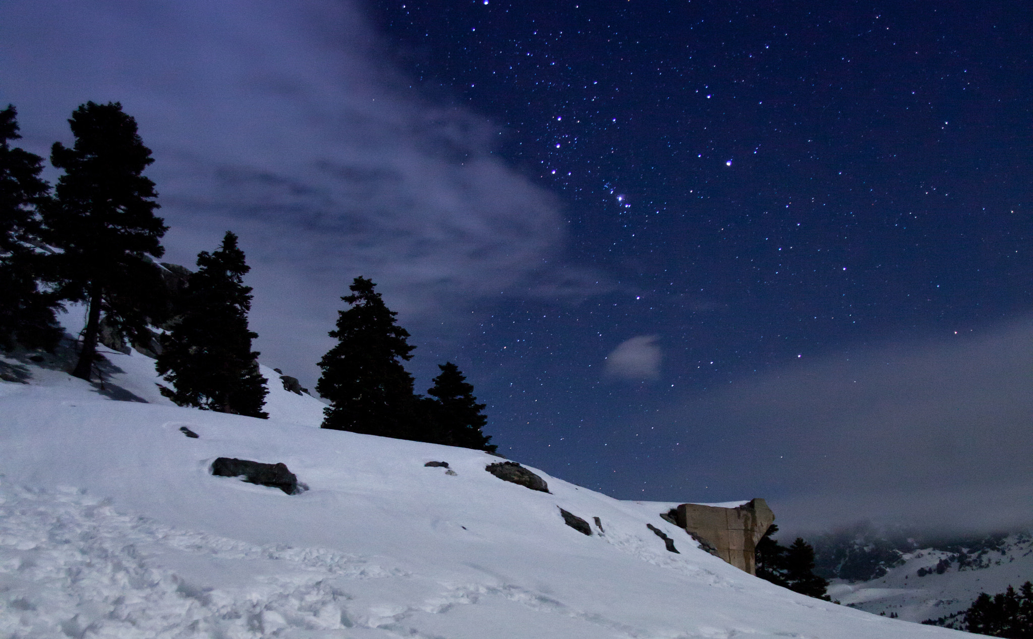 Canon EF 24-85mm F3.5-4.5 USM sample photo. Dirfys orion constellation photography