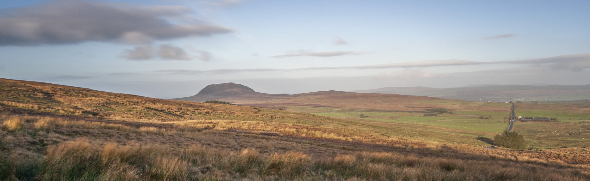 Sigma 10-20mm F4-5.6 EX DC HSM sample photo. Slemish panoramic photography
