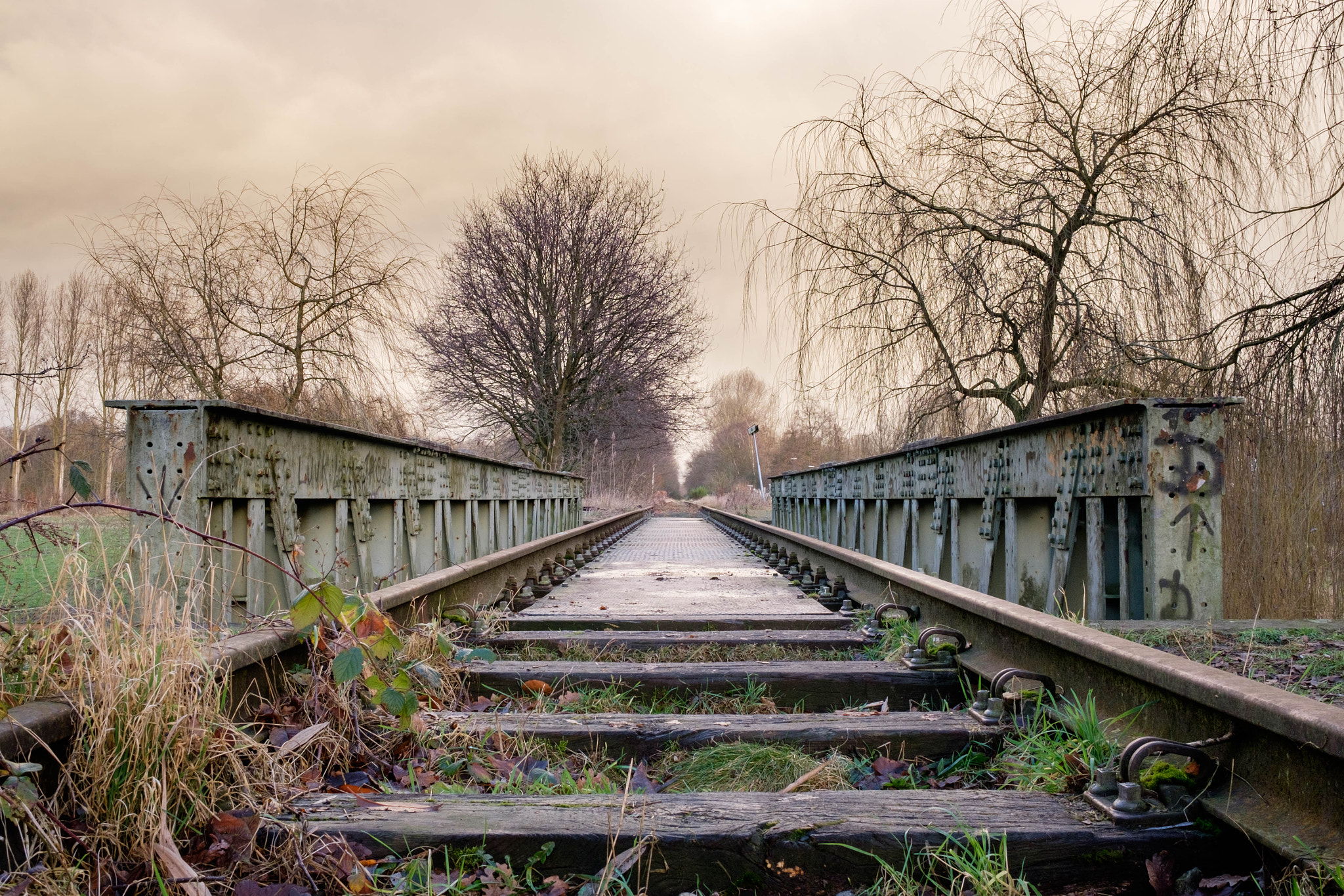Fujifilm X-T10 + Fujifilm XF 23mm F1.4 R sample photo. Old train tracks - the bridge photography