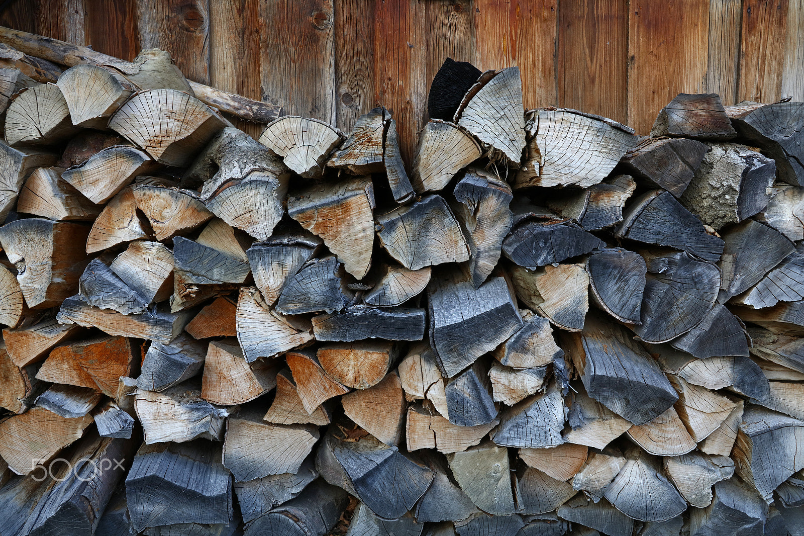 Canon EOS 5DS + Canon EF 24-105mm F3.5-5.6 IS STM sample photo. Firewood stock for winter fuel in stack photography