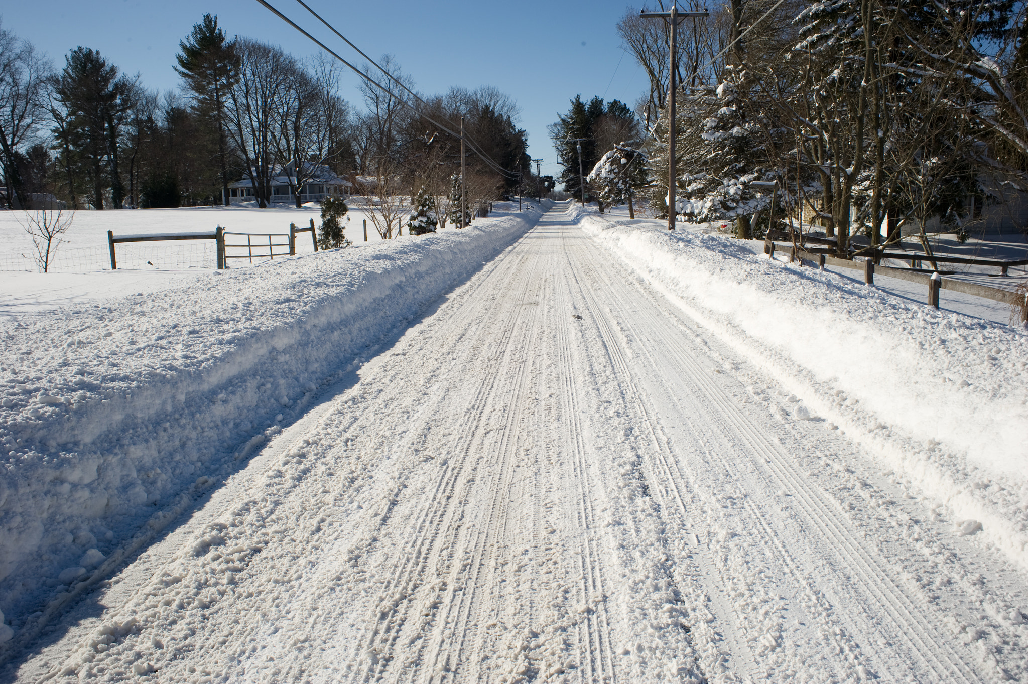 Nikon D3S sample photo. The big snowstorm photography