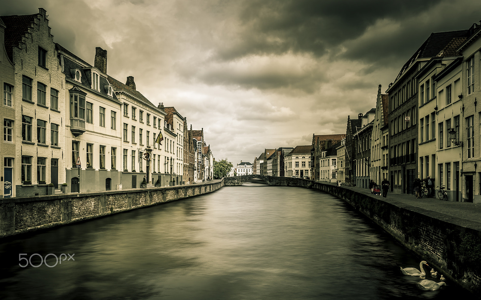Nikon D3S sample photo. Ancient brugge photography