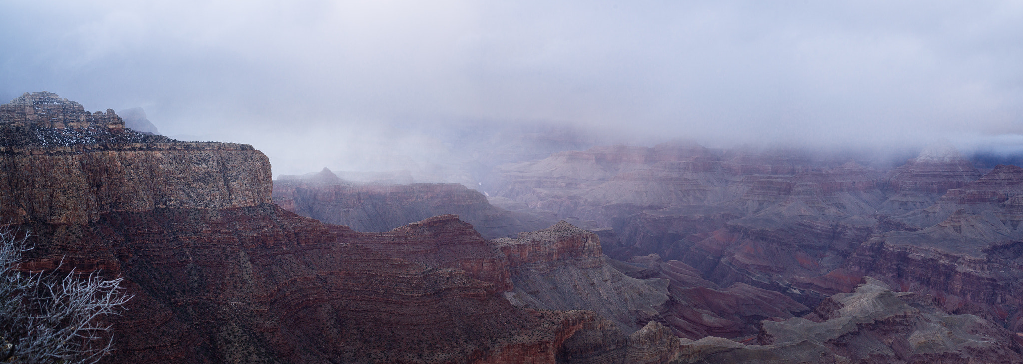 AF Zoom-Nikkor 35-70mm f/2.8 sample photo. Grand canyon winter view, at sunset photography