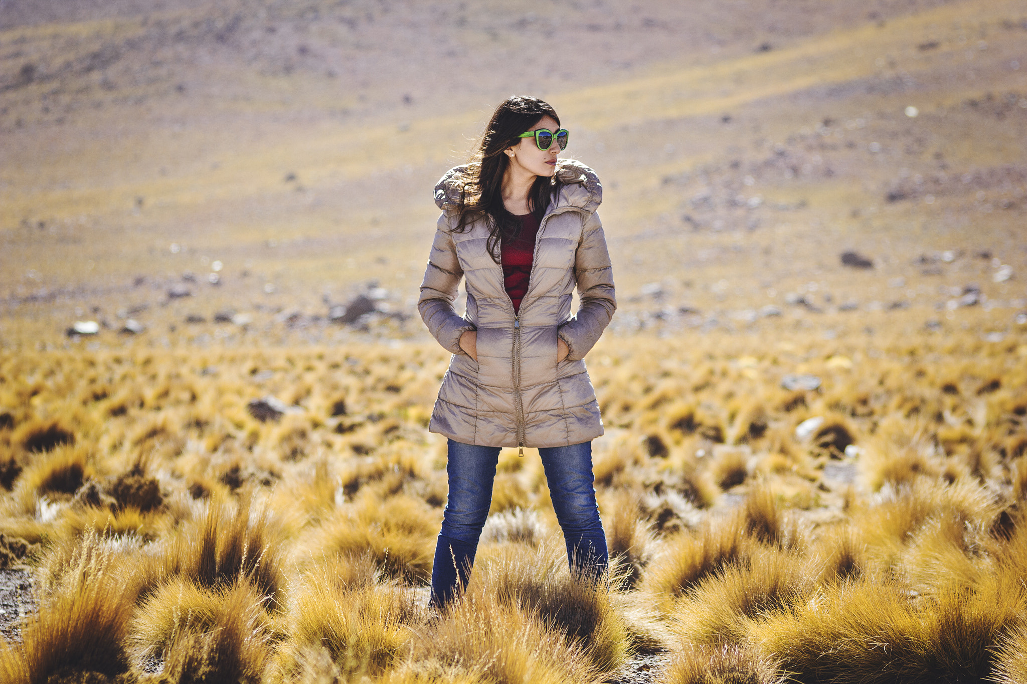 Canon EOS 550D (EOS Rebel T2i / EOS Kiss X4) sample photo. Model in atacama desert photography
