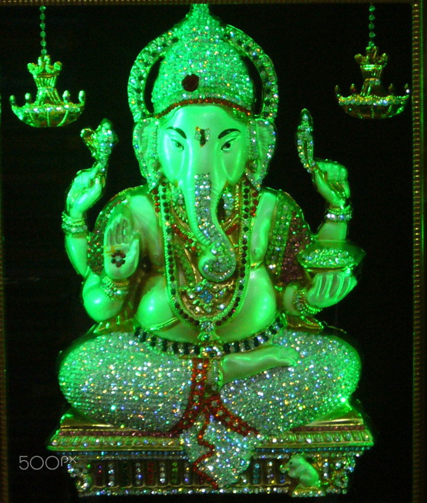 Panasonic DMC-FX01 sample photo. Ganesha the elephant god photography
